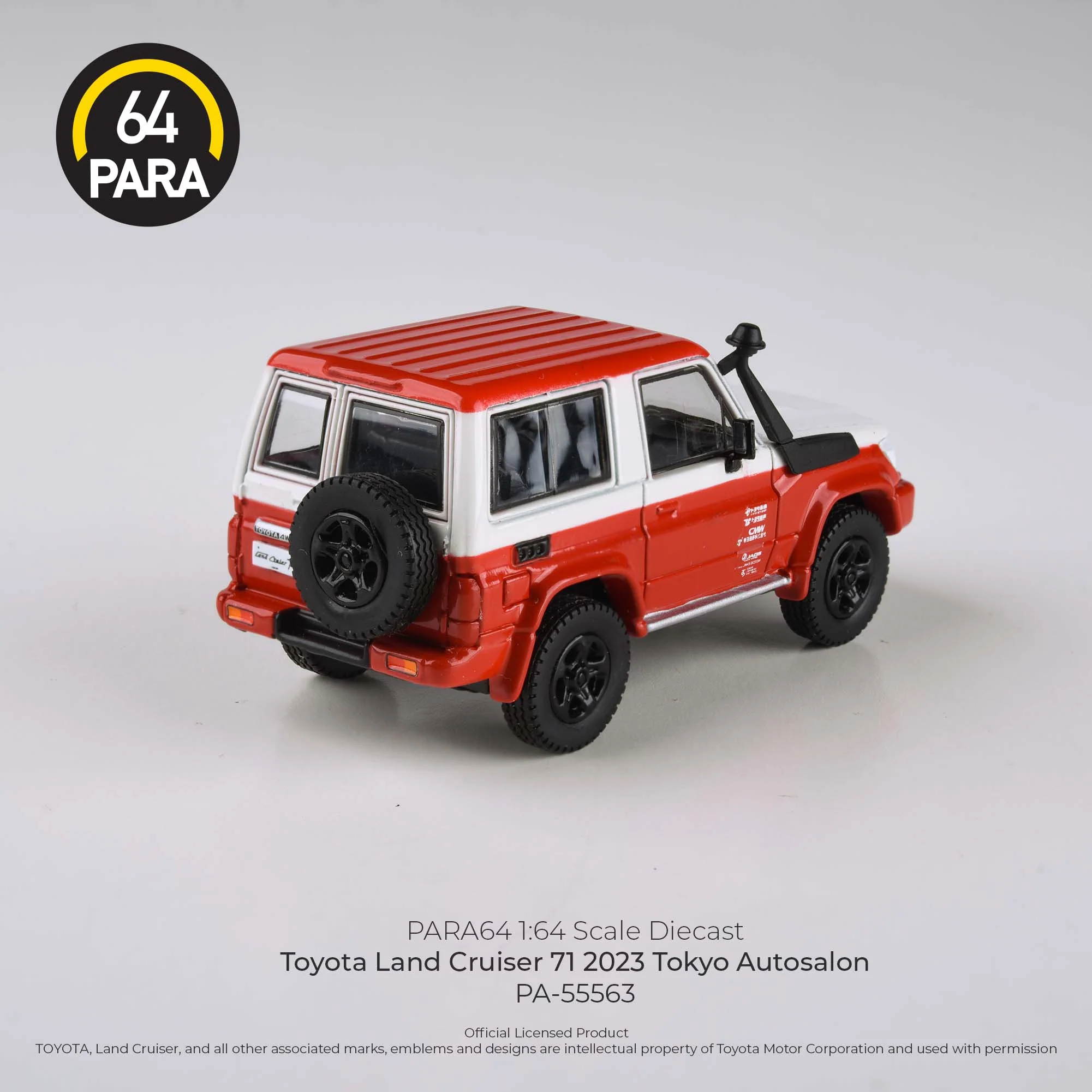 PARA64 1/64 Toyota Land Cruiser 71 Short Wheel Base 2023 Tokyo Auto Salon LHD PA-55563 - Image 2