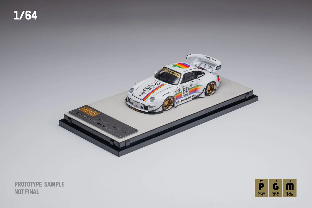 PGM 1/64 RWB993 White Apple #89 Fully Opened with Rect. Display Box - Image 3