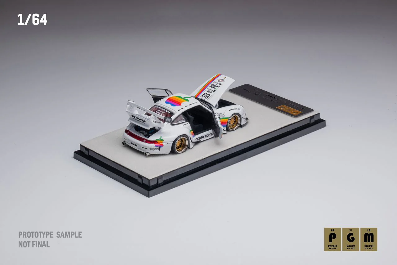 PGM 1/64 RWB993 White Apple #89 Fully Opened with Rect. Display Box - Image 4