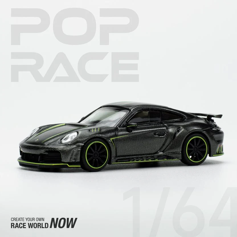 POPRACE 1/64 992 Stinger GTR Carbon Edition PR640017 - Image 3