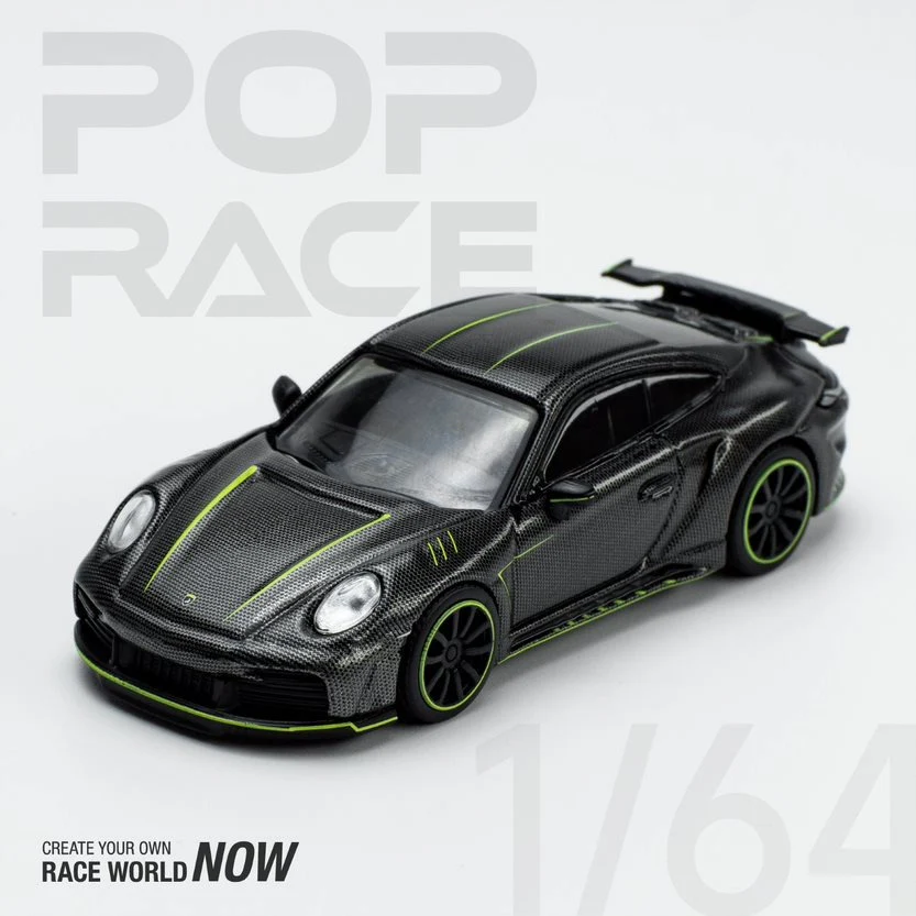 POPRACE 1/64 992 Stinger GTR Carbon Edition PR640017 - Image 4