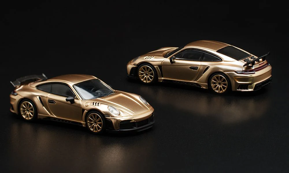 POPRACE 1/64 992 Stinger GTR - Gold PR640042 - Image 5