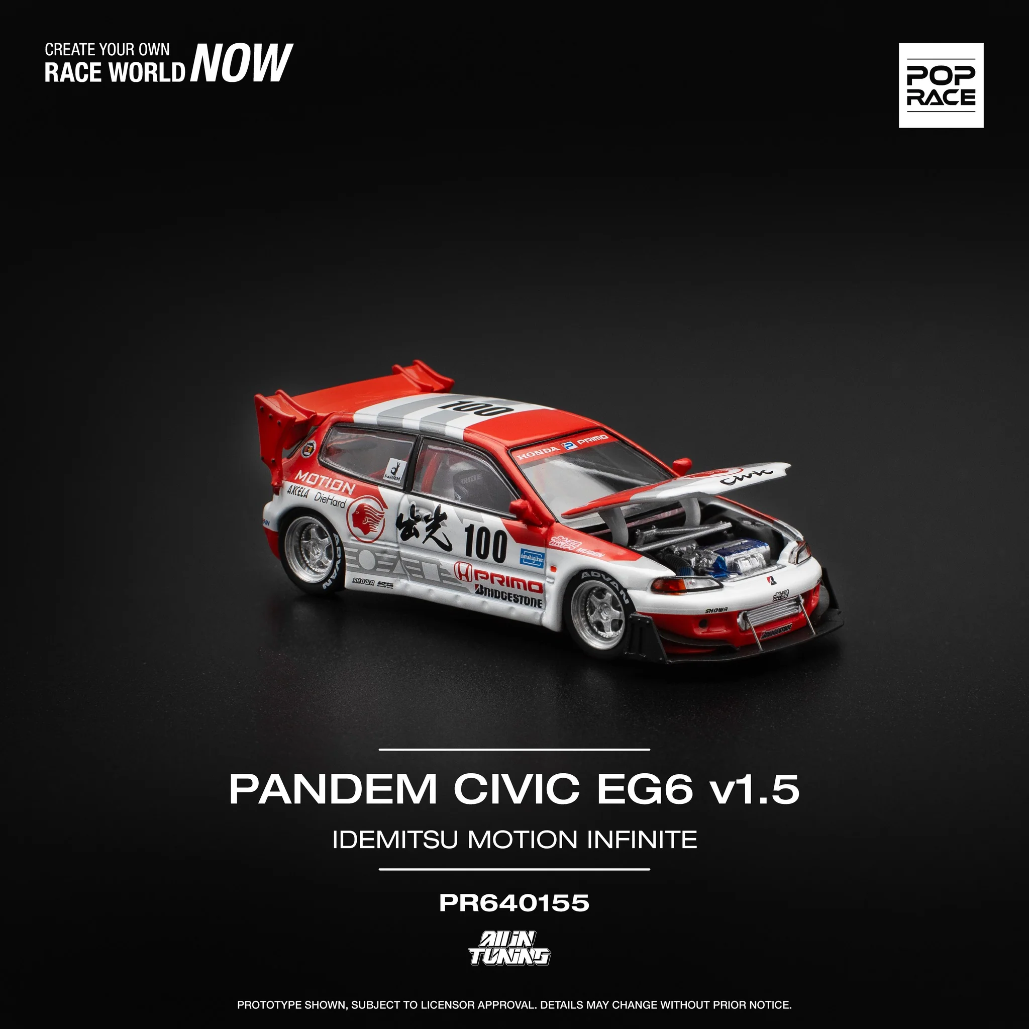 POPRACE 1/64 ALL IN TUNING 2024 Event Model Set - Image 3