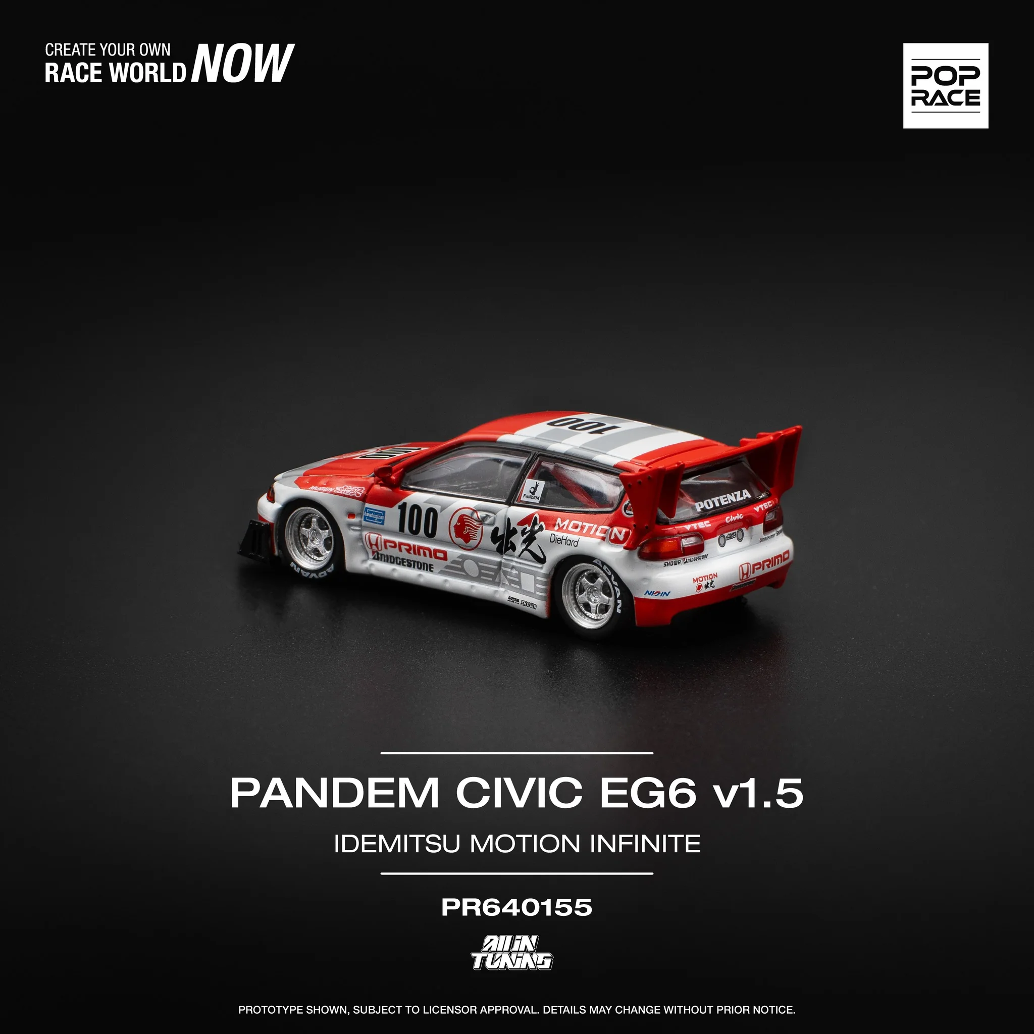 POPRACE 1/64 ALL IN TUNING 2024 Event Model Set - Image 4