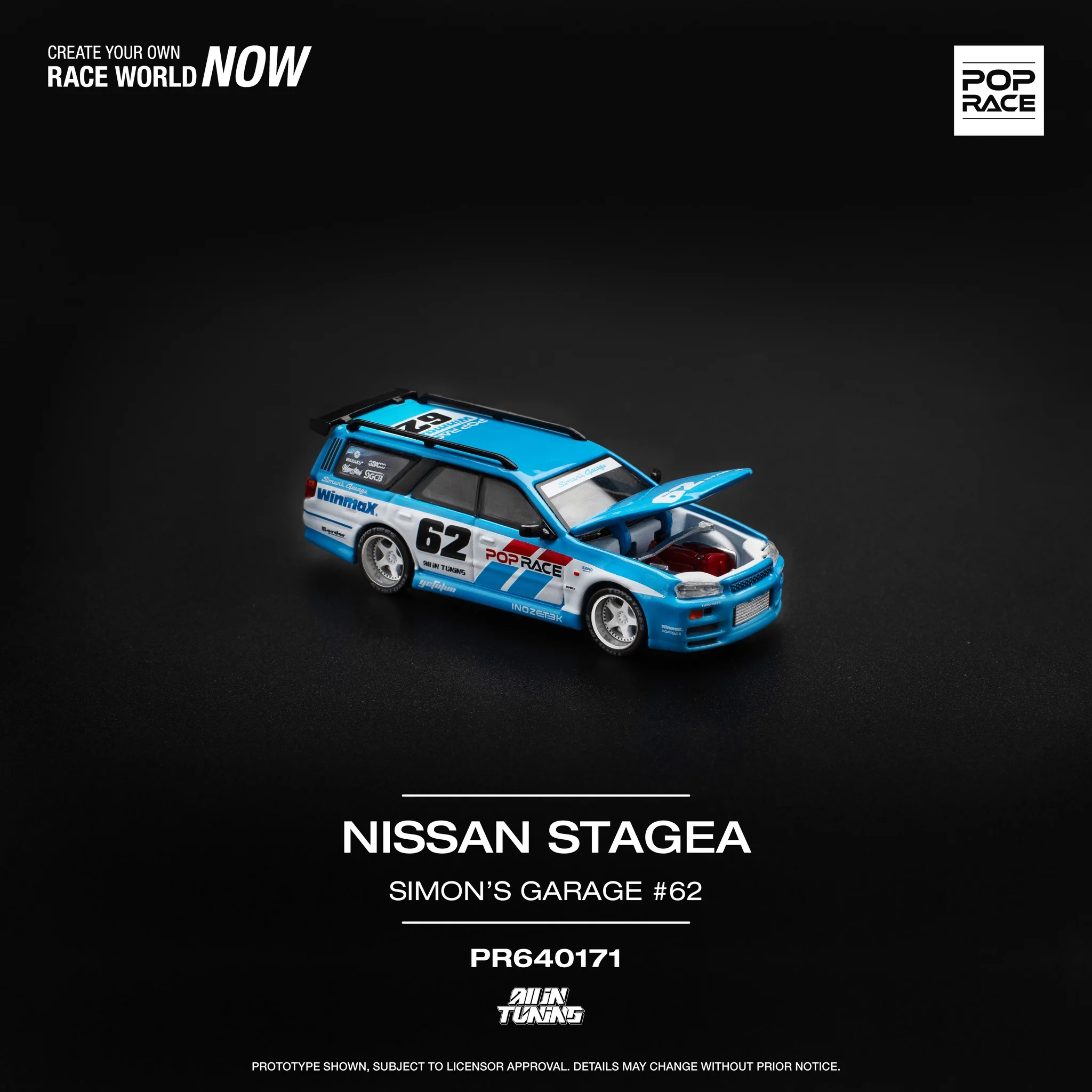 POPRACE 1/64 ALL IN TUNING 2024 Event Model Set - Image 5
