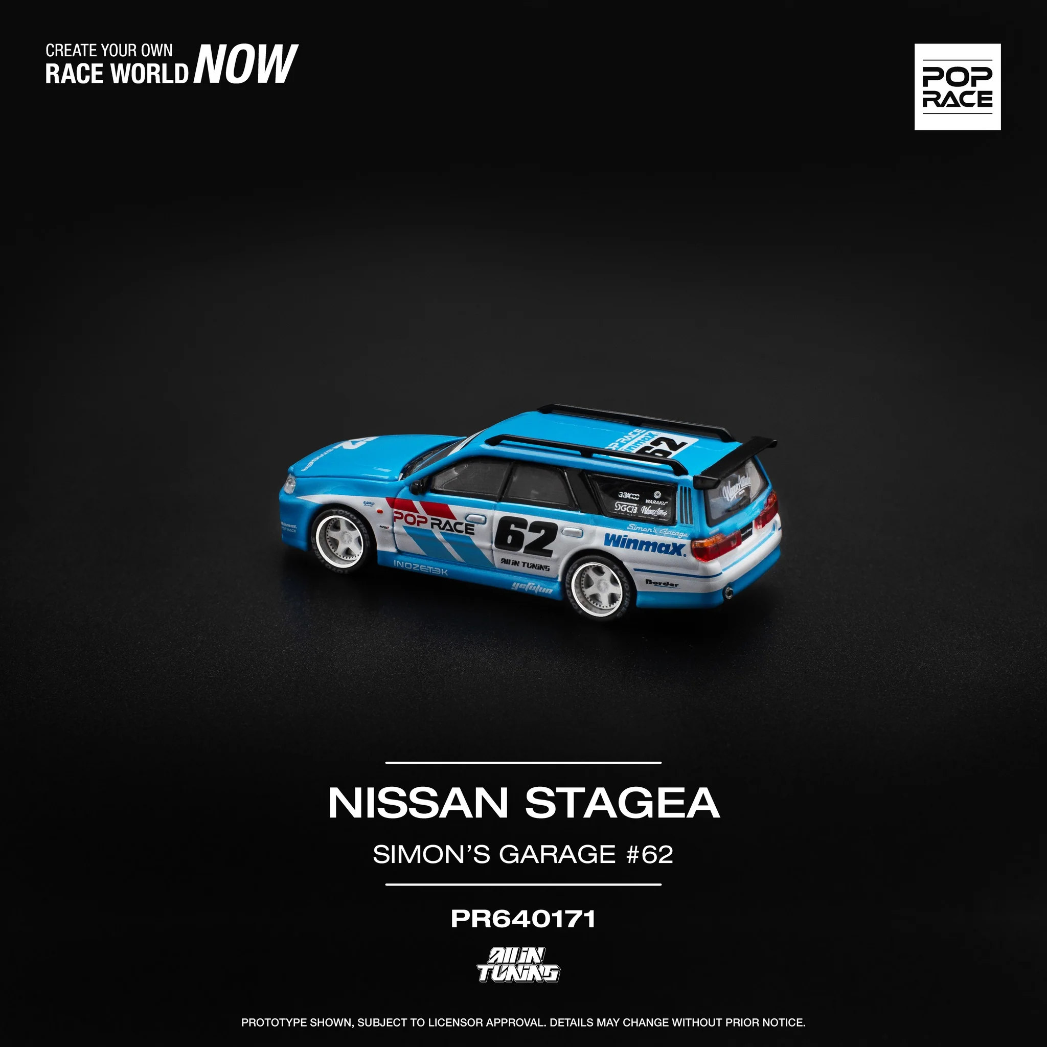 POPRACE 1/64 ALL IN TUNING 2024 Event Model Set - Image 6
