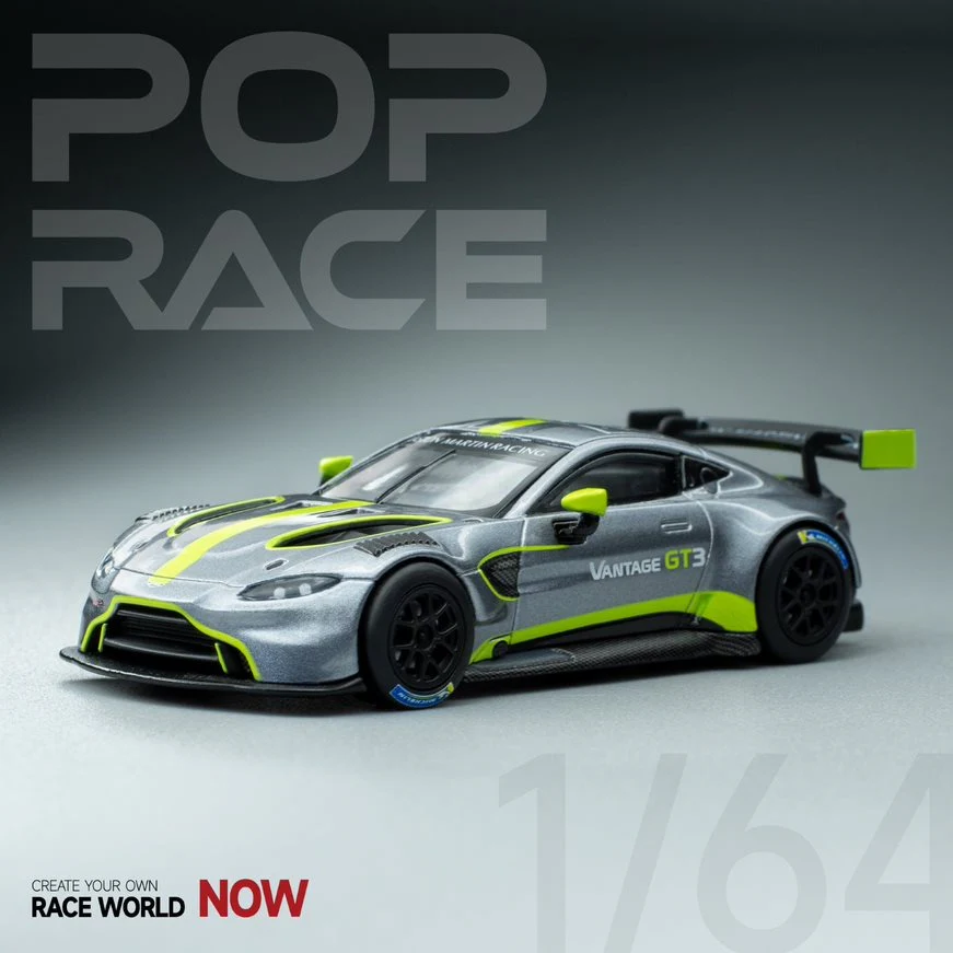 POPRACE 1/64 Aston Martin Vantage GT3 Presentation PR64-AMGT-PRES - Image 3
