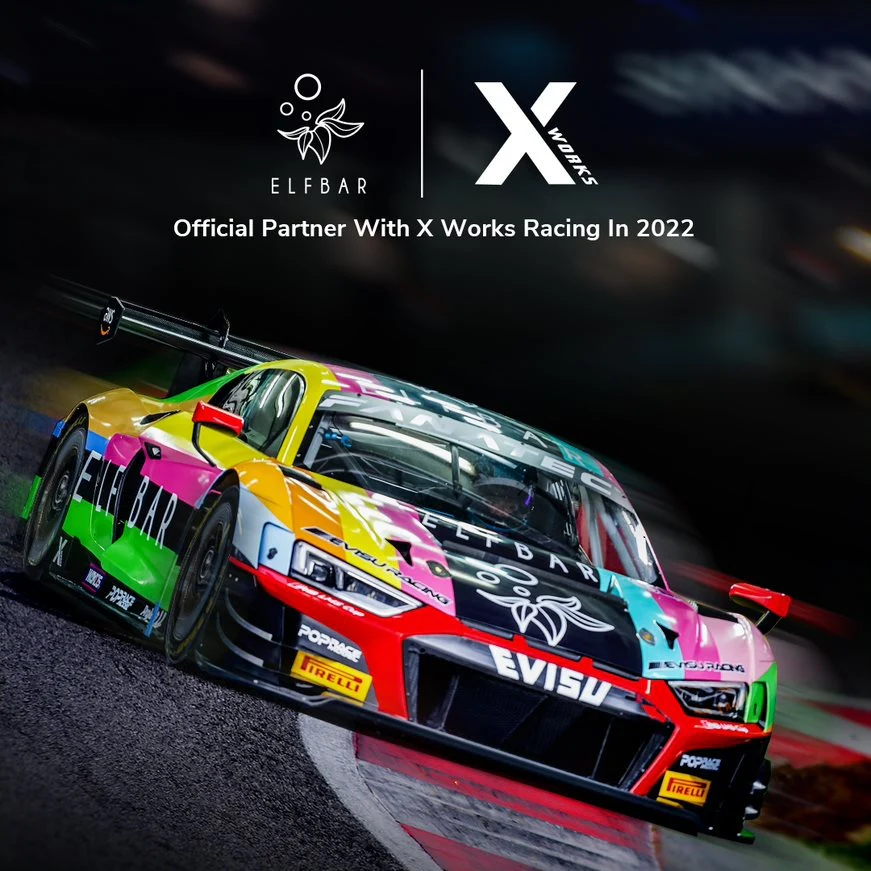 POPRACE 1/64 Audi R8 LMS EVO ELFBAR x WORKS #91 PR64-R8E2-ELF1 - Image 4