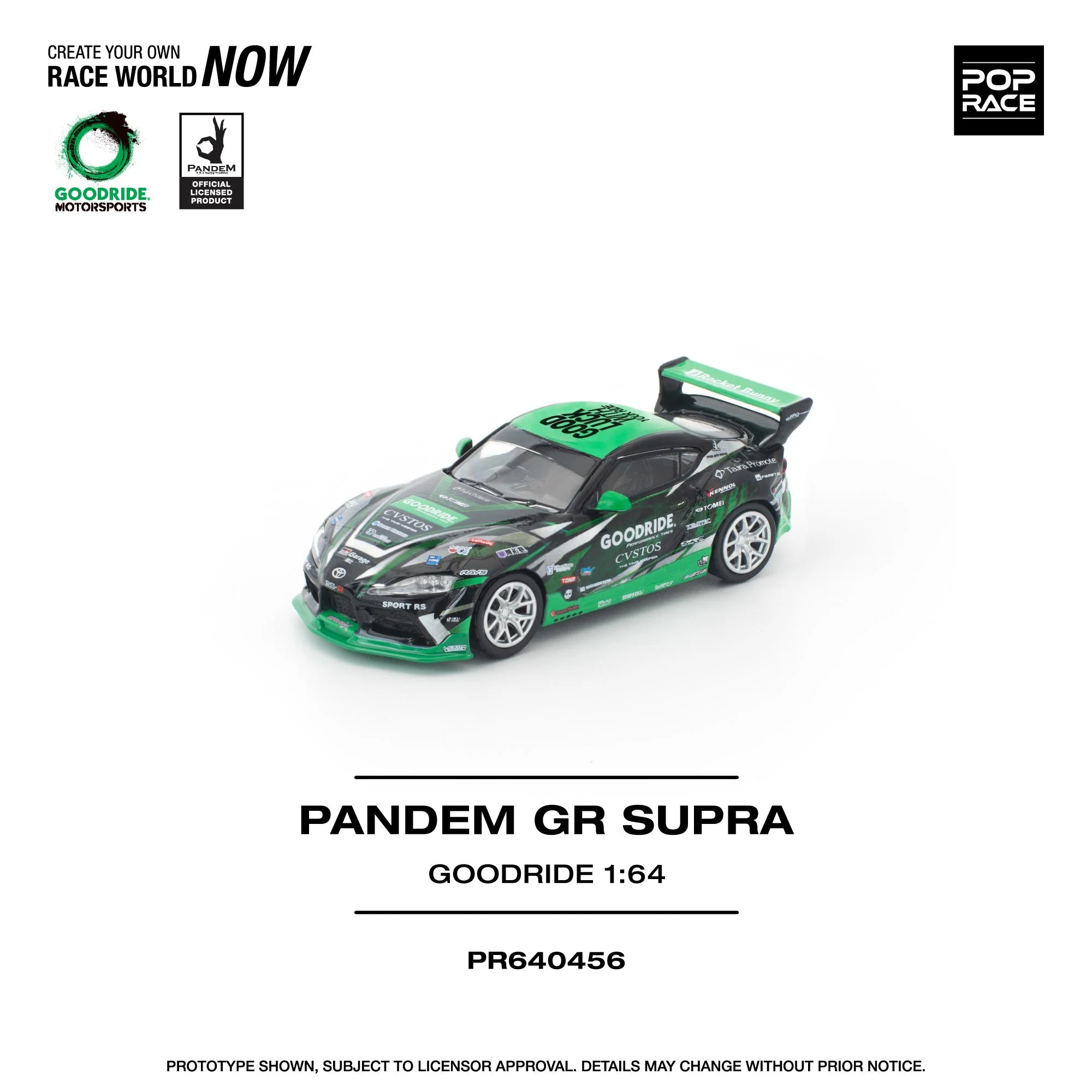 PREORDER POPRACE 1/64 GOODRIDE PANDEM GR SUPRA PR640456 (Approx. Release Date: Q3 2026 and subject to the manufacturer's final decision) - Image 2