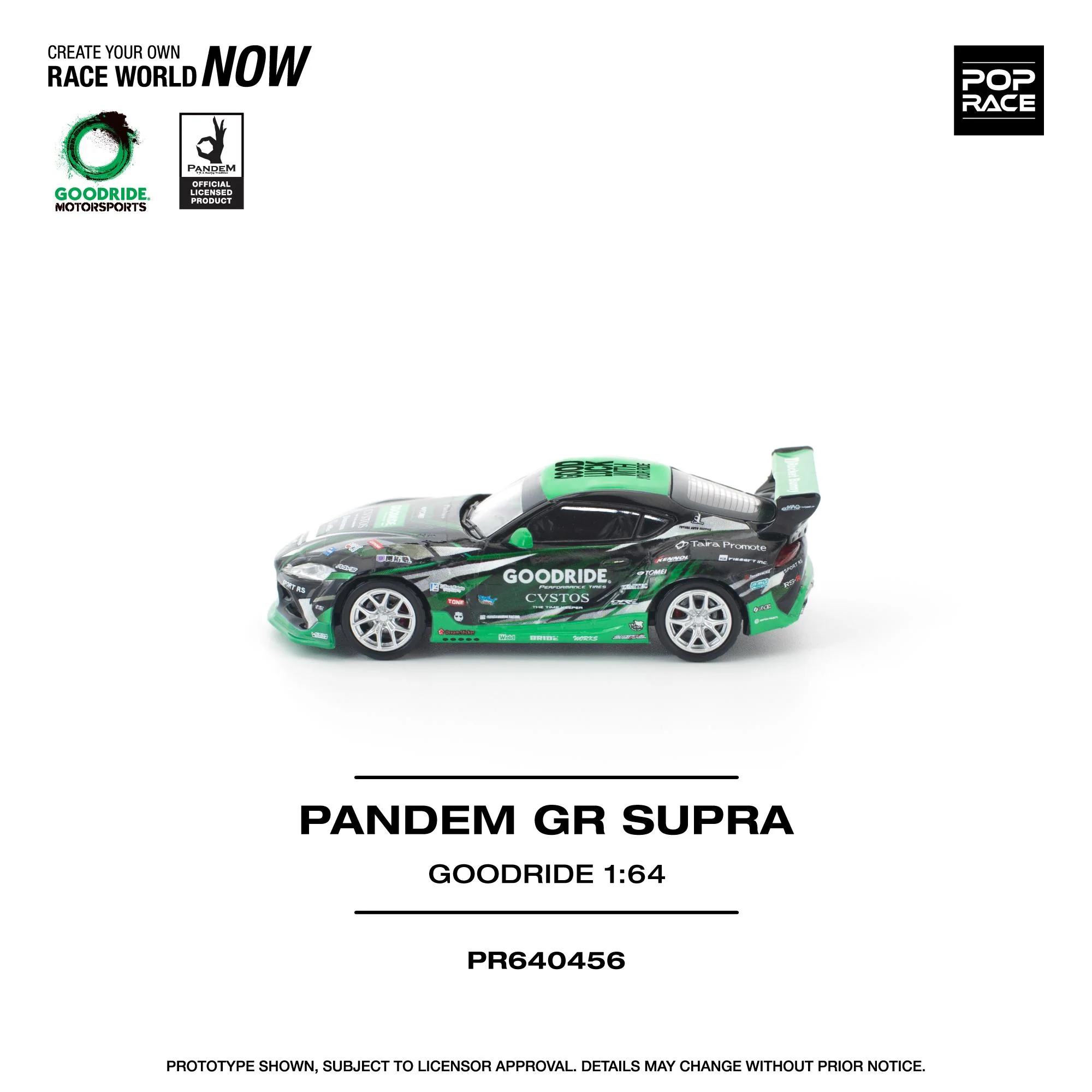 PREORDER POPRACE 1/64 GOODRIDE PANDEM GR SUPRA PR640456 (Approx. Release Date: Q3 2026 and subject to the manufacturer's final decision) - Image 4