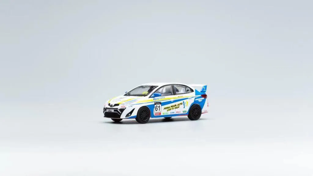 POPRACE 1/64 GR VIOS MALAYSIA SEASON 4 TENGKU DJAN #61 PR640008 - Image 2