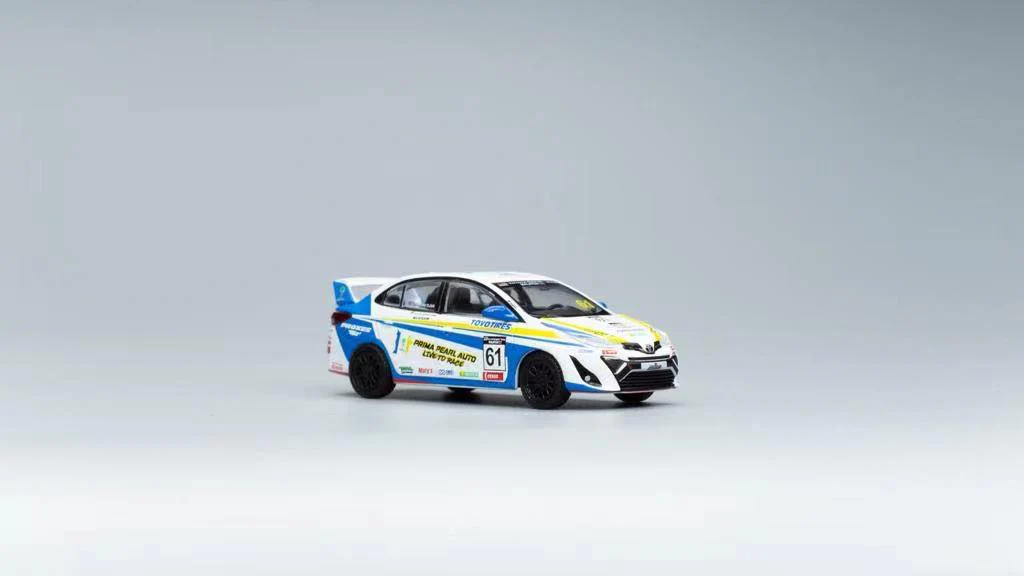 POPRACE 1/64 GR VIOS MALAYSIA SEASON 4 TENGKU DJAN #61 PR640008 - Image 3