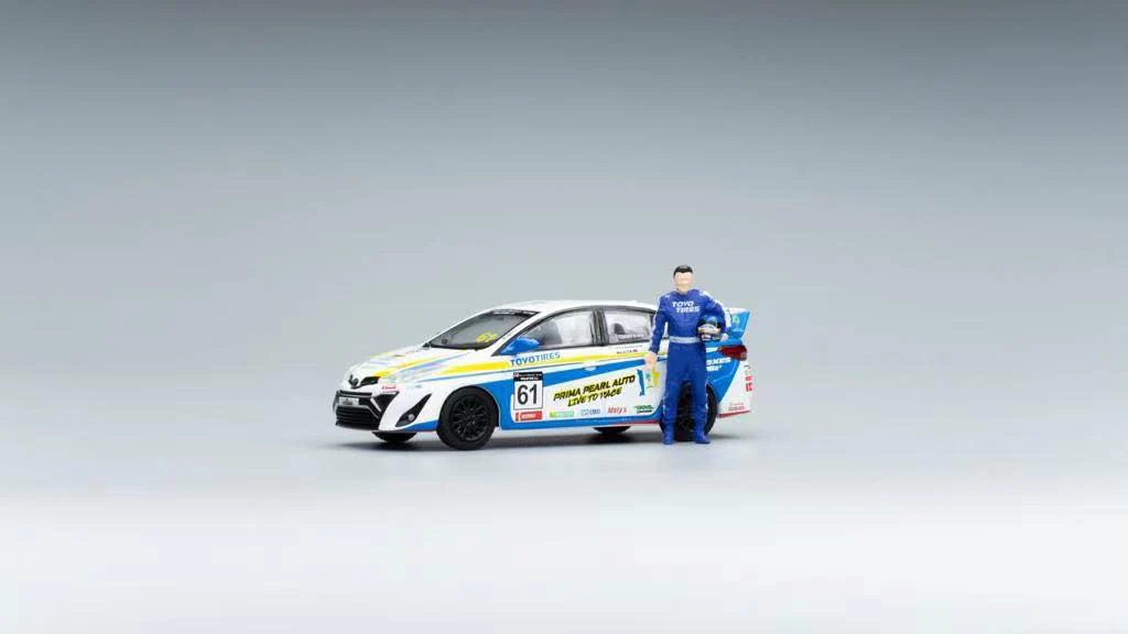 POPRACE 1/64 GR VIOS MALAYSIA SEASON 4 TENGKU DJAN #61 PR640008 - Image 5