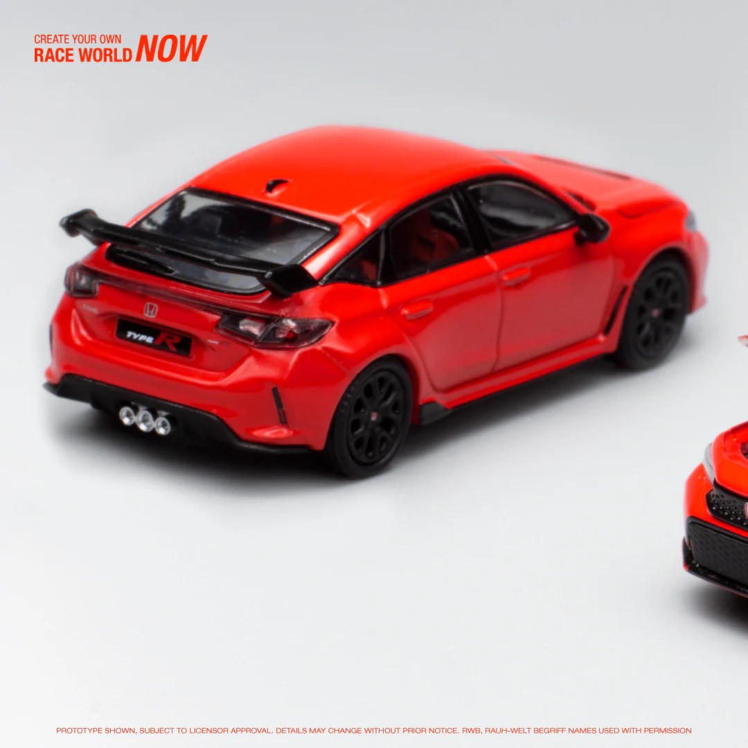 POPRACE 1/64 Honda Civic Type R FL5 RED PR640002 - Image 4