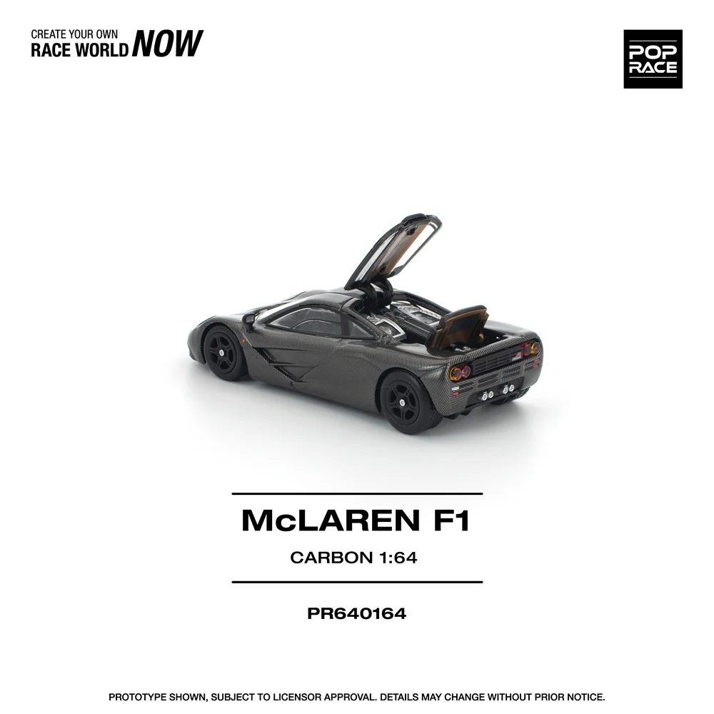 PREORDER POPRACE 1/64 McLAREN F1 CARBON EDITION PR640164 (Approx. Release Date: Q1 2026 and subject to the manufacturer's final decision) - Image 2