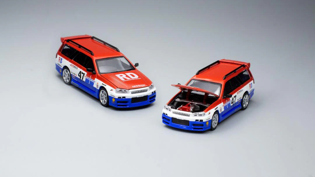 POPRACE 1/64 NISSAN STAGEA RACE DEPARTMENT PR64001 - Image 4
