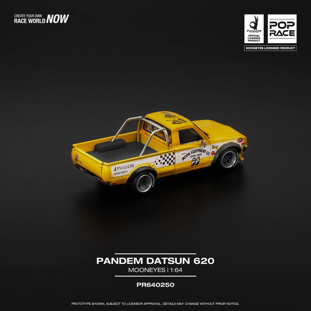 POPRACE 1/64 PANDEM DATSUN 620 - MOONEYES PR640250 - Image 3