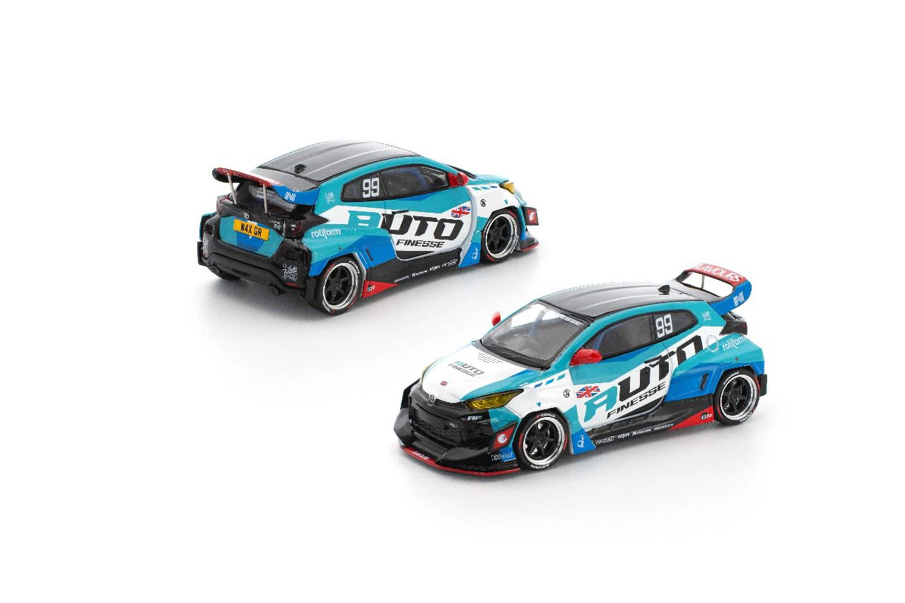 POPRACE 1/64 PANDEM GR YARIS - AUTO FINESSE (enigma exclusive edition) PRE012 - Image 2