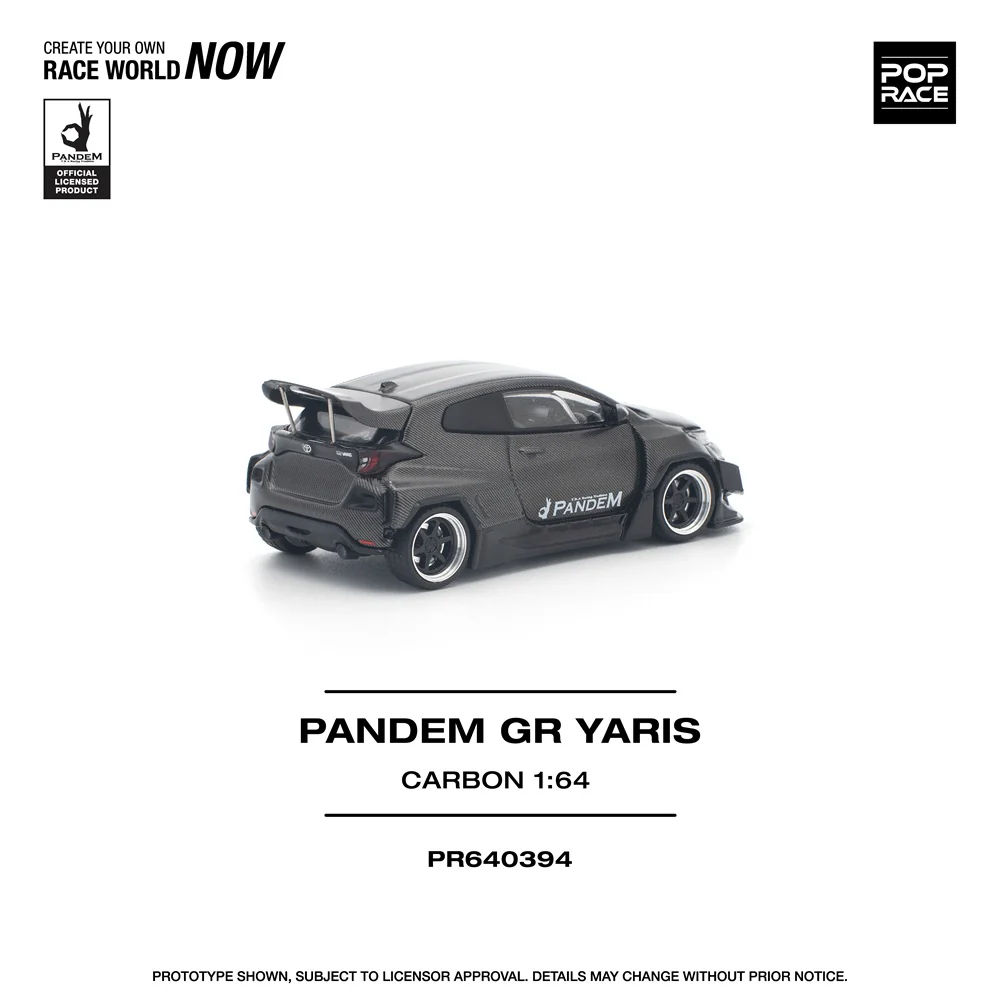 PREORDER POPRACE 1/64 PANDEM GR YARIS CARBON EDITION PR640394 (Approx. Release Date: Q1 2026 and subject to the manufacturer's final decision) - Image 2