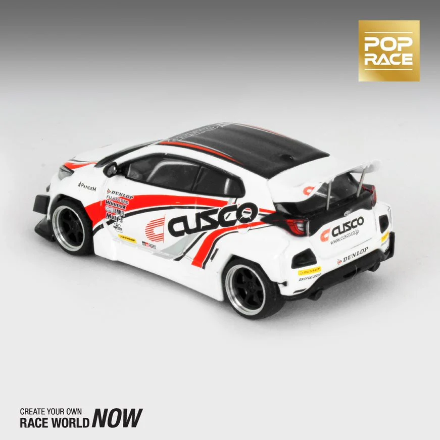 POPRACE 1/64 Pandem GR Yaris CUSCO PR64-GRYA-CUSC - Image 2