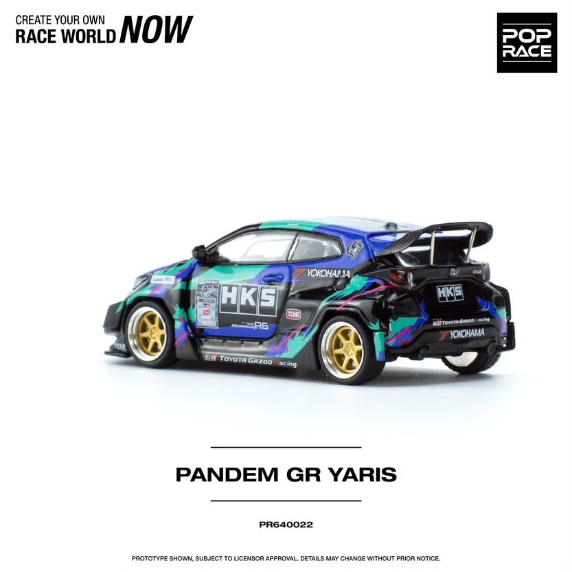 POPRACE 1/64 Pandem GR Yaris PR640022 - Image 6