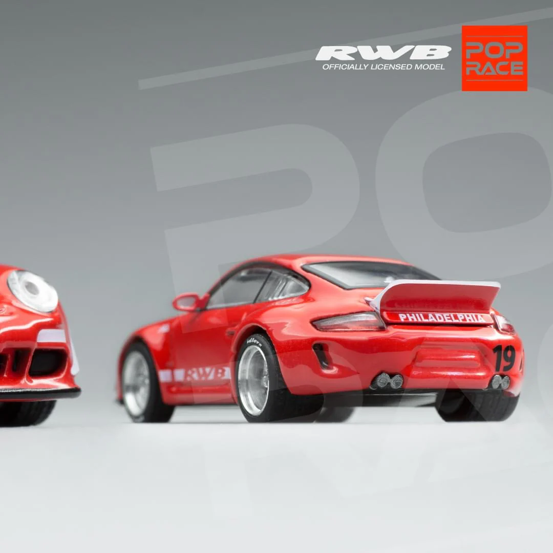 POPRACE 1/64 RWB 997 RED PR64-RWBP-97RD - Image 3