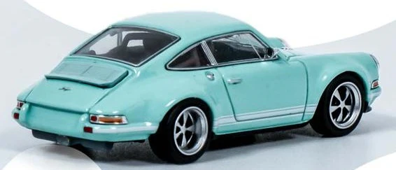 POPRACE 1/64 Singer 911 (964) Tiffany Blue PR64-SGR-BLU - Image 3