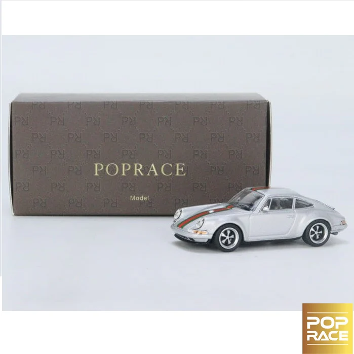 POPRACE 1/64 Singer 911 Metallic Grey Classic PA64-SGR-MGC - Image 4