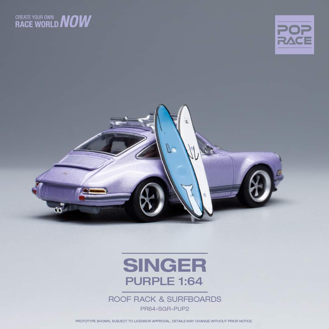 POPRACE 1/64 Singer 964 Purple PR64-SRG-PUP2 - Image 2