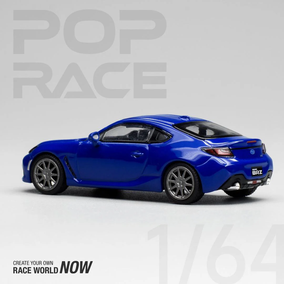 POPRACE 1/64 SUBARU BRZ SAPPHIRE BLUE PR640020 - Image 3