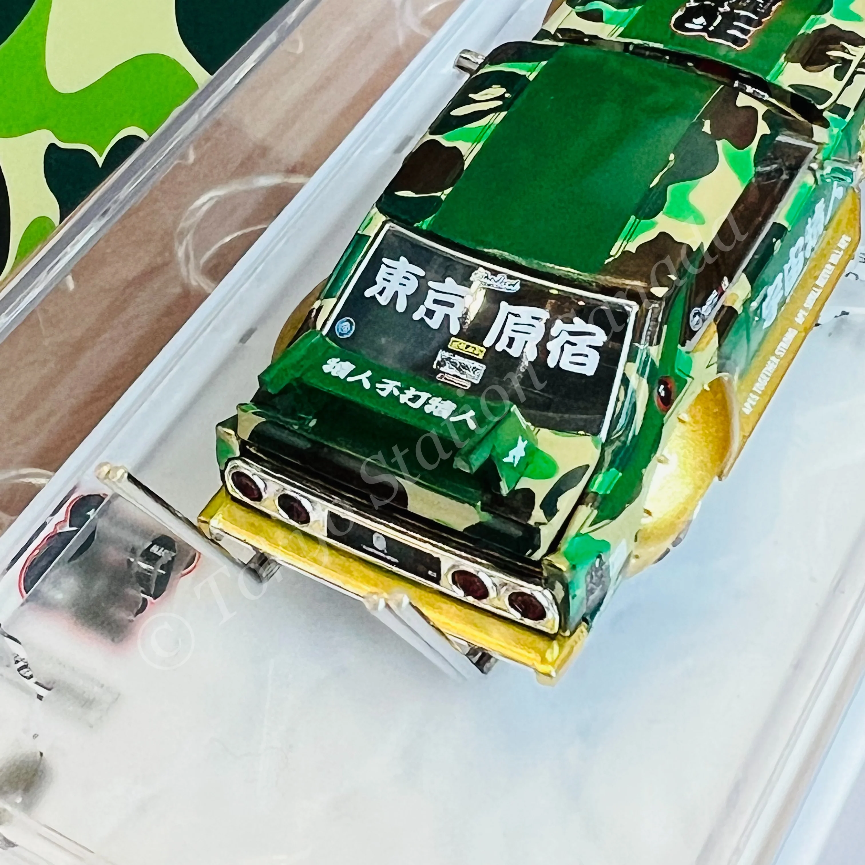 POPRACE x BAPE 1/64 Skyline C210 Bosozoku Style Special Edition PR640009 - Image 4