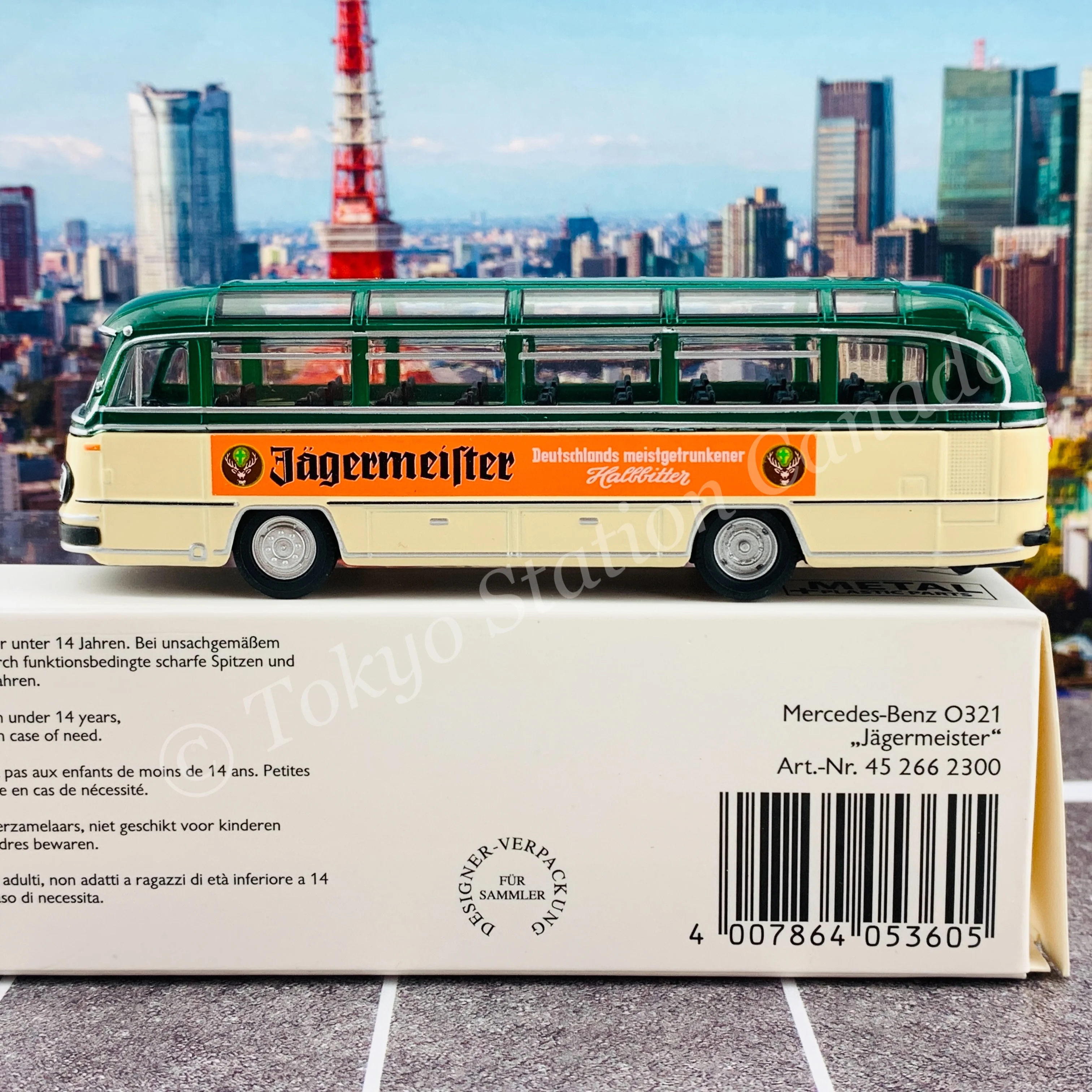 Schuco 1/87 Mercedes-Benz O321 Jagermeister 452662300 - Image 3