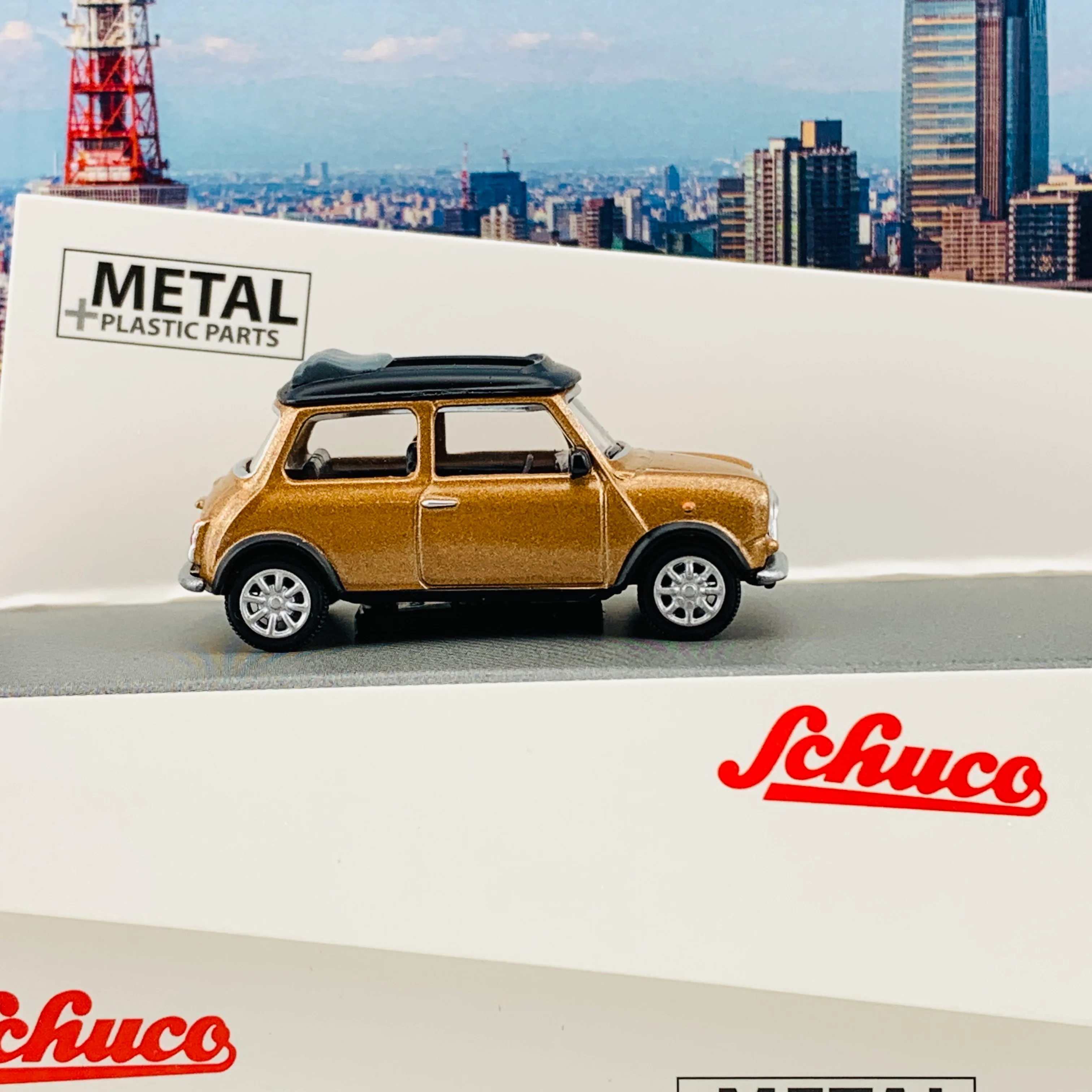 Schuco1/64 Mini Cooper Brown Met. 452021900 - Image 5