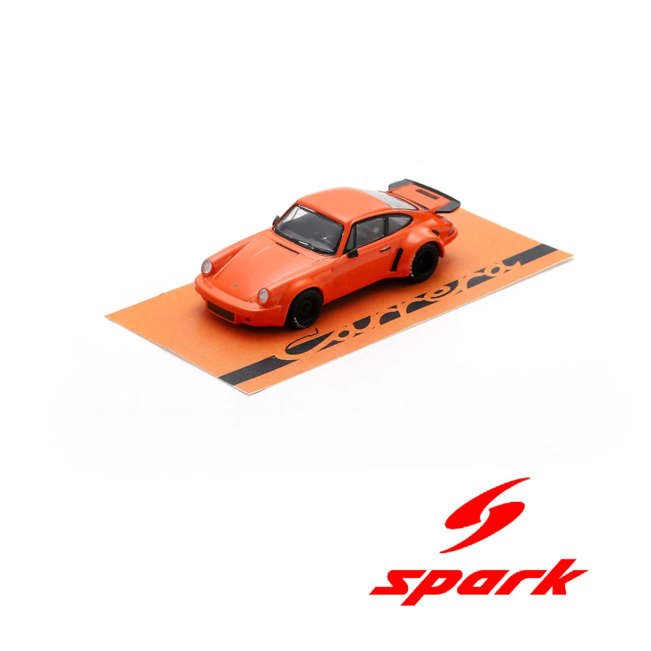 PREORDER SPARK 1/64 Porsche 911 3.0 RSR (Jagermeister orange with black wheels) 64SP007-D (Approx. Release Date : Q2 2026 subject to the manufacturer's final decision)