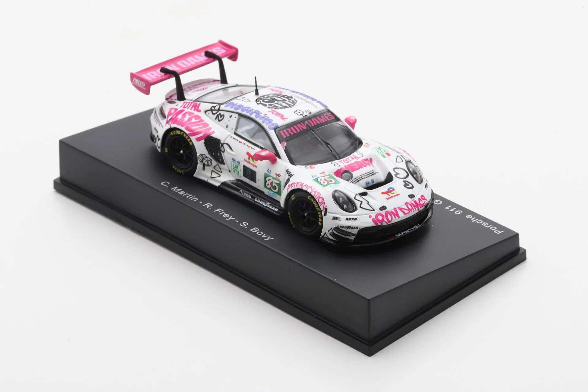 SPARK 1/64 Porsche 911 GT3 R LMGT3 No.85 IRON DAMES Le Mans 24H 2025 C. Martin - R. Frey - S. Bovy 64S076 - Image 2
