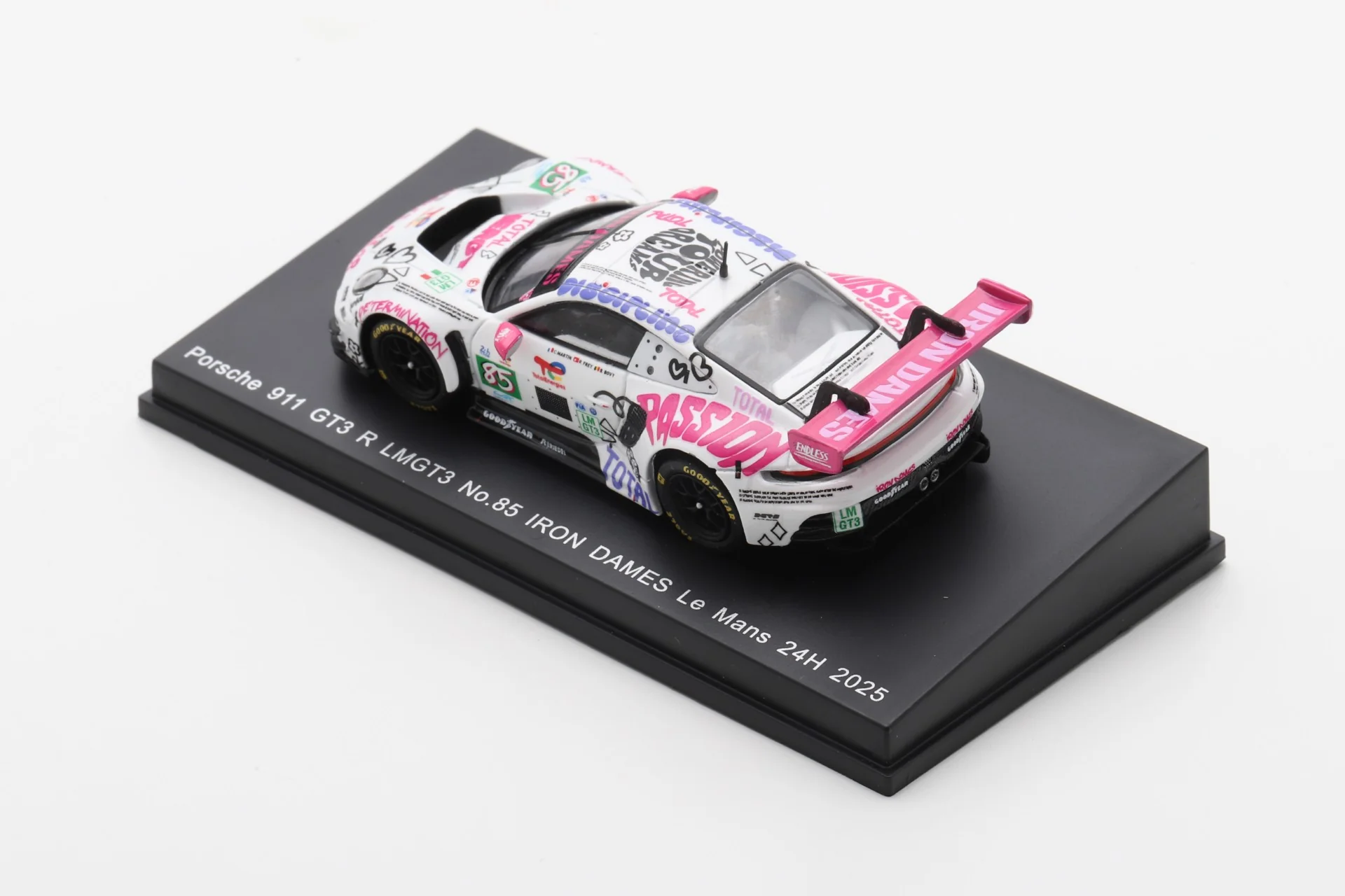 SPARK 1/64 Porsche 911 GT3 R LMGT3 No.85 IRON DAMES Le Mans 24H 2025 C. Martin - R. Frey - S. Bovy 64S076 - Image 3