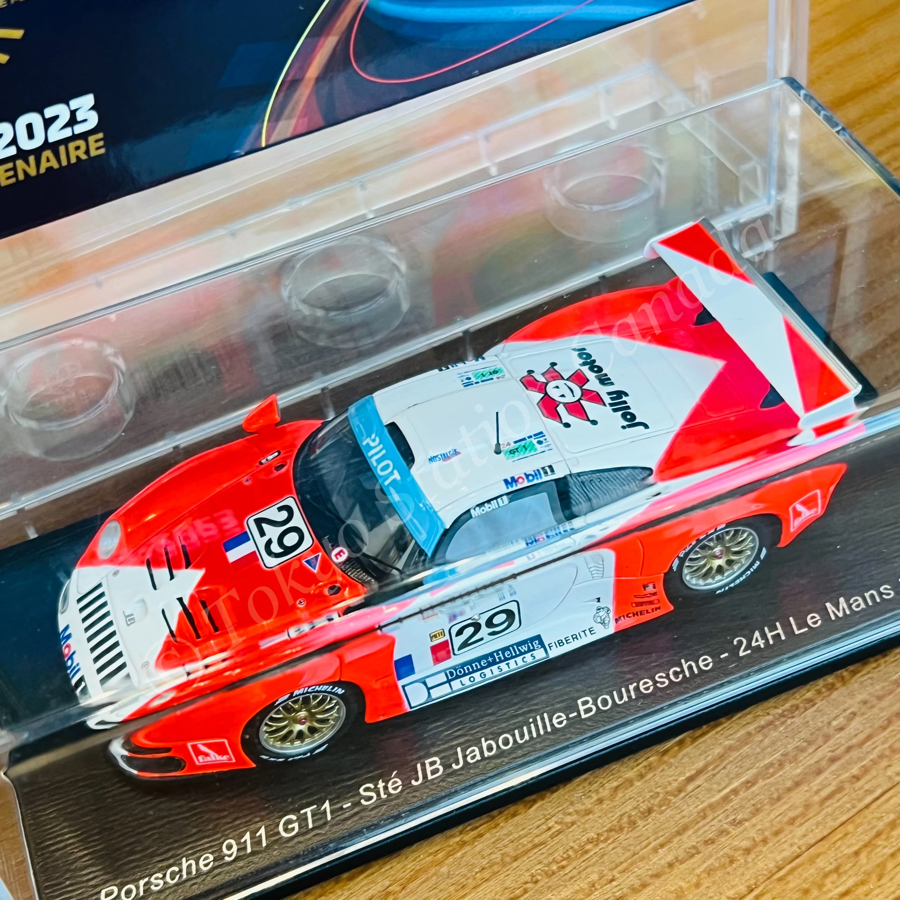 Spark Model 1/43 Porsche 911 GT1 No.29 24H Le Mans 1997 A. Ferté - J. von Gartzen - O. Thévenin S5606 - Image 6