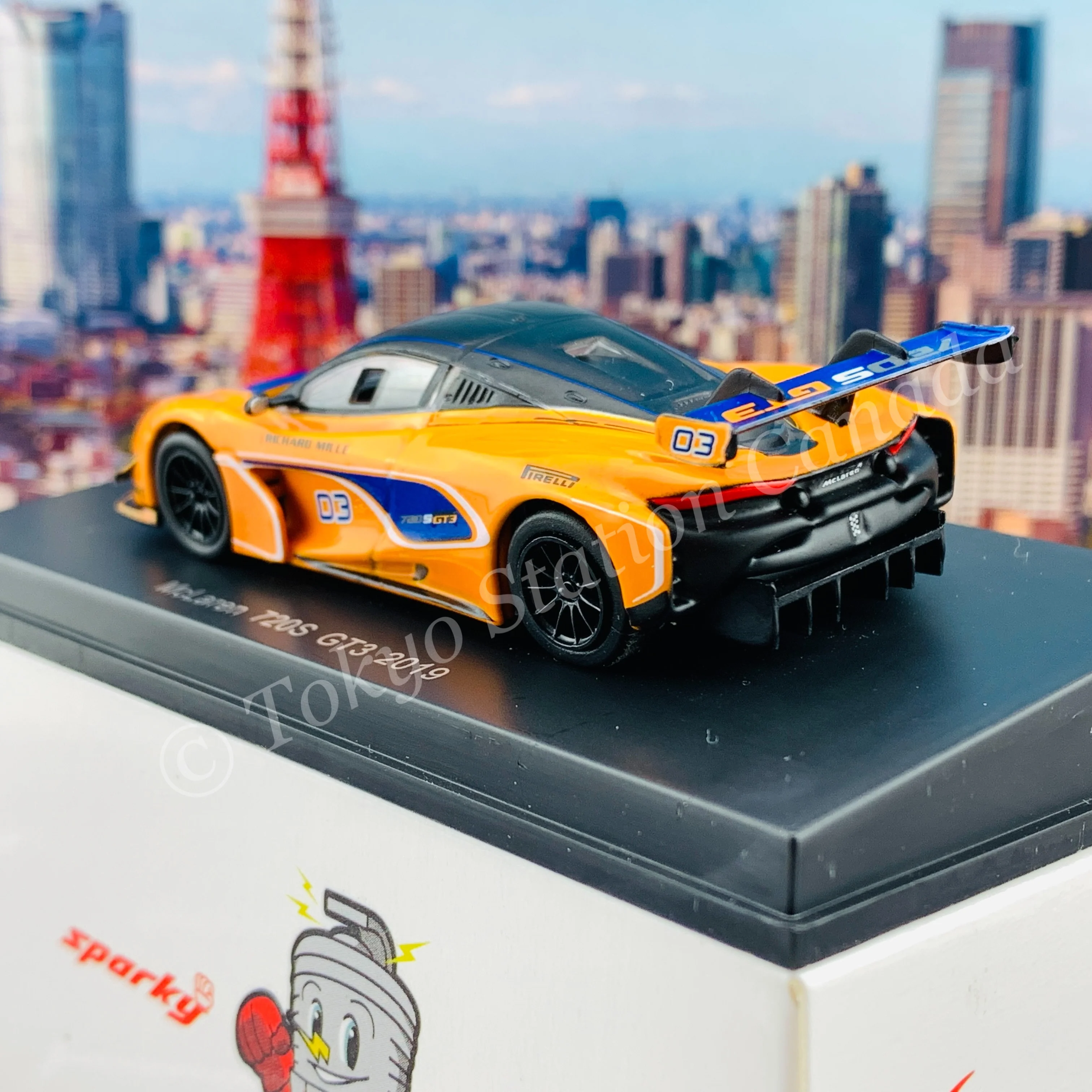 Sparky 1/64 McLaren 720S GT3 2019 Y175 - Image 4