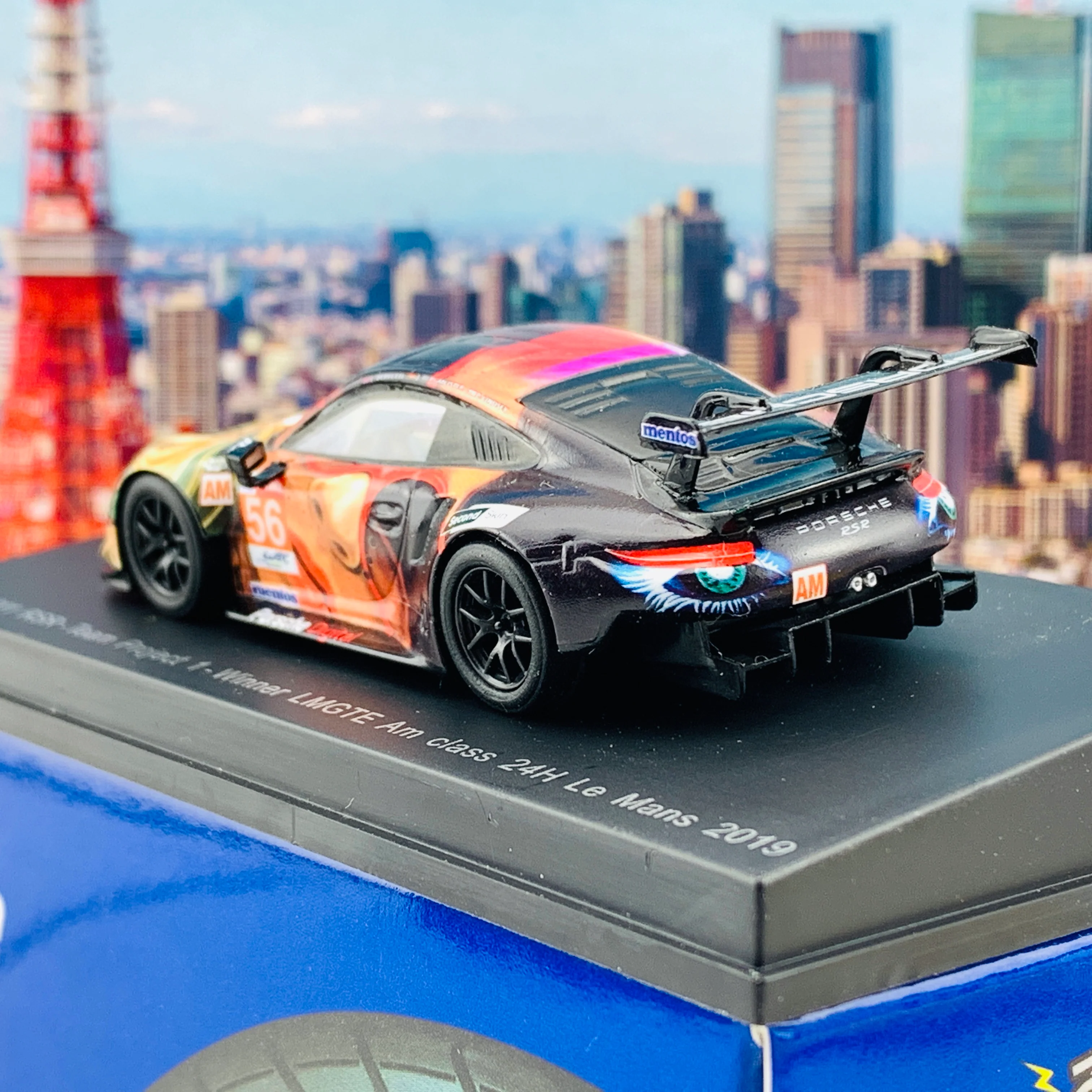 Sparky 1/64 Porsche 911 RSR No.56 Team Project 1 Winner LMGTE Am class 24H Le Mans 2019  J. Bergmeister - P. Lindsey - E. Perfetti Y142 - Image 4