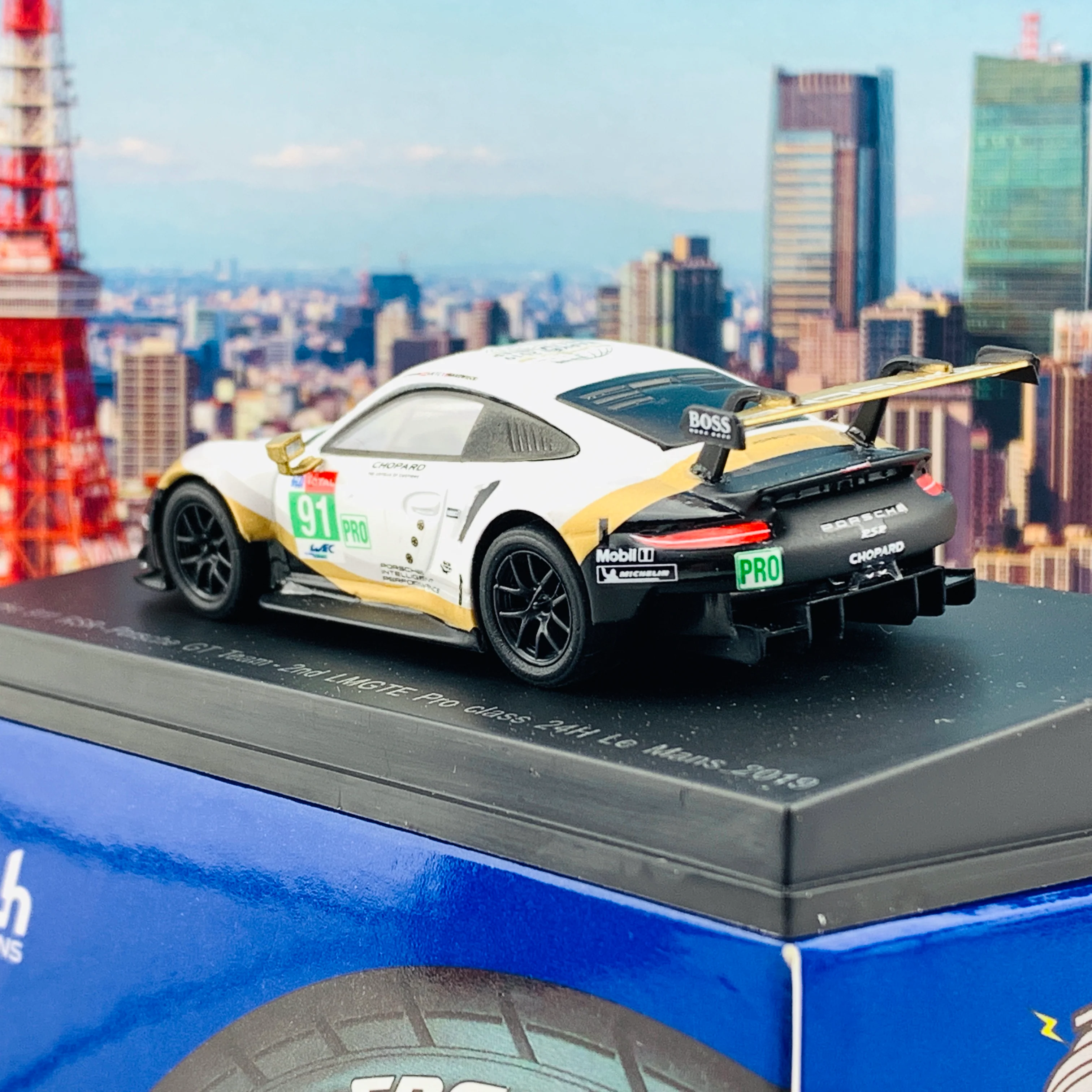 Sparky 1/64 Porsche 911 RSR No.91 Porsche GT Team 2nd LMGTE Pro class 24H Le Mans 2019 R. Lietz - G. Bruni - F. Makowiecki Y140 - Image 4