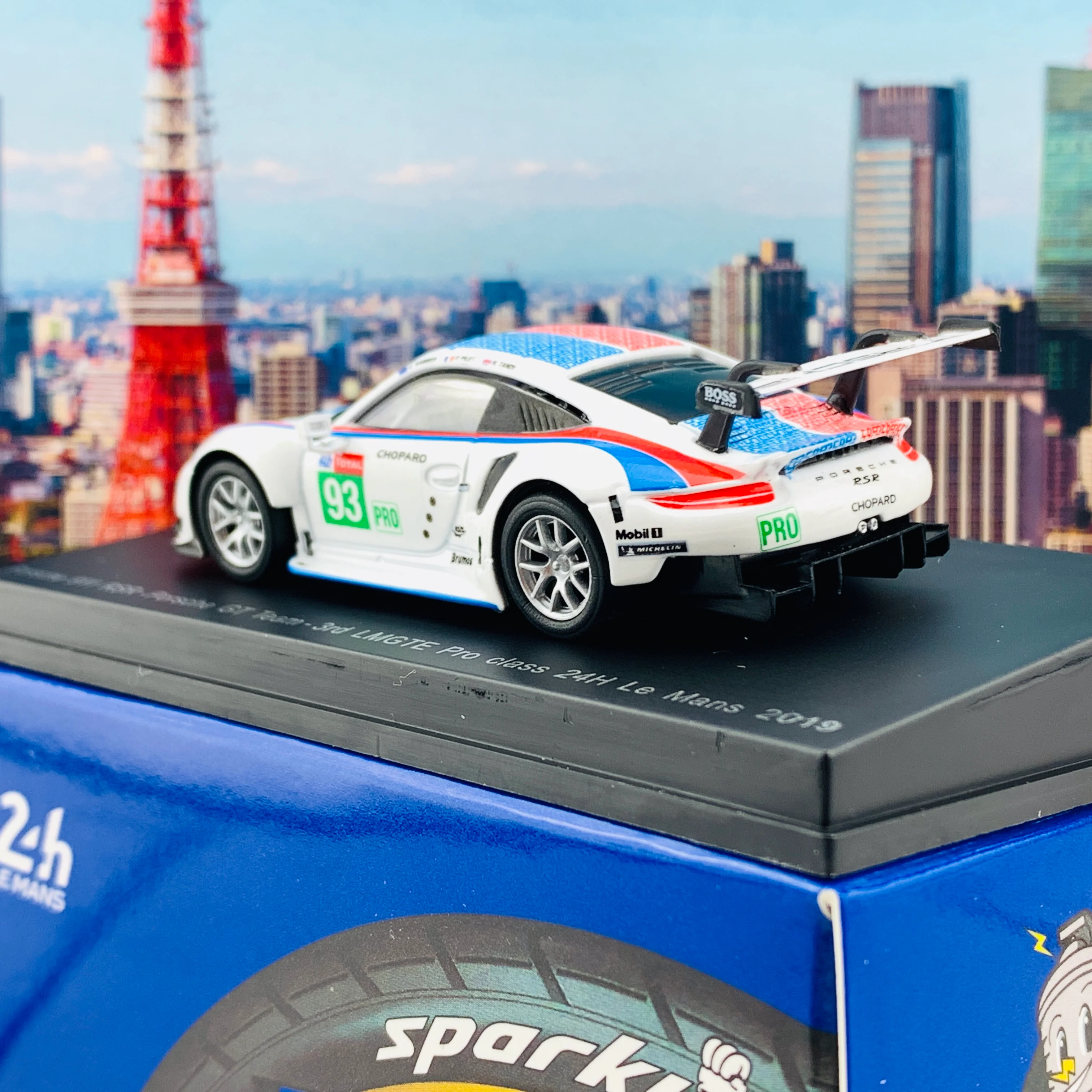 Sparky 1/64 Porsche 911 RSR No.93 Porsche GT Team 3rd LMGTE Pro class 24H Le Mans 2019 P. Pilet - E. Bamber - N. Tandy Y141 - Image 4