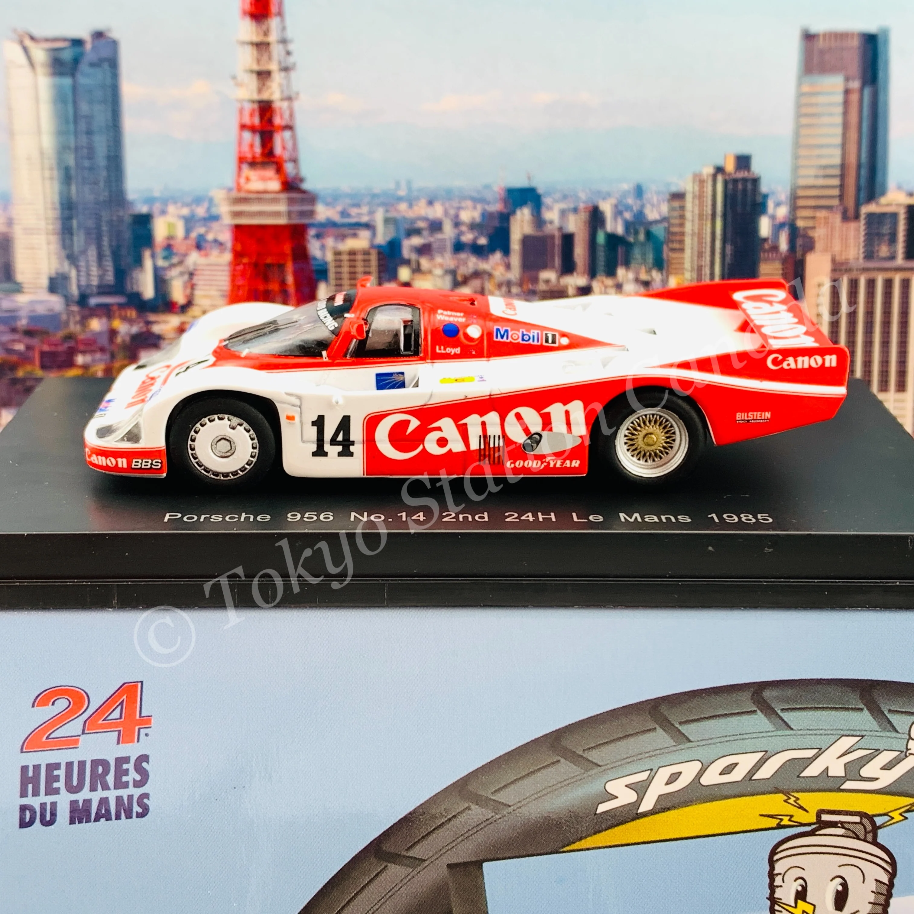 Sparky 1/64 Porsche 956 No.14 2nd 24H Le Mans 1985 J. Palmer - J. Weaver - R. Lloyd Y181 - Image 2