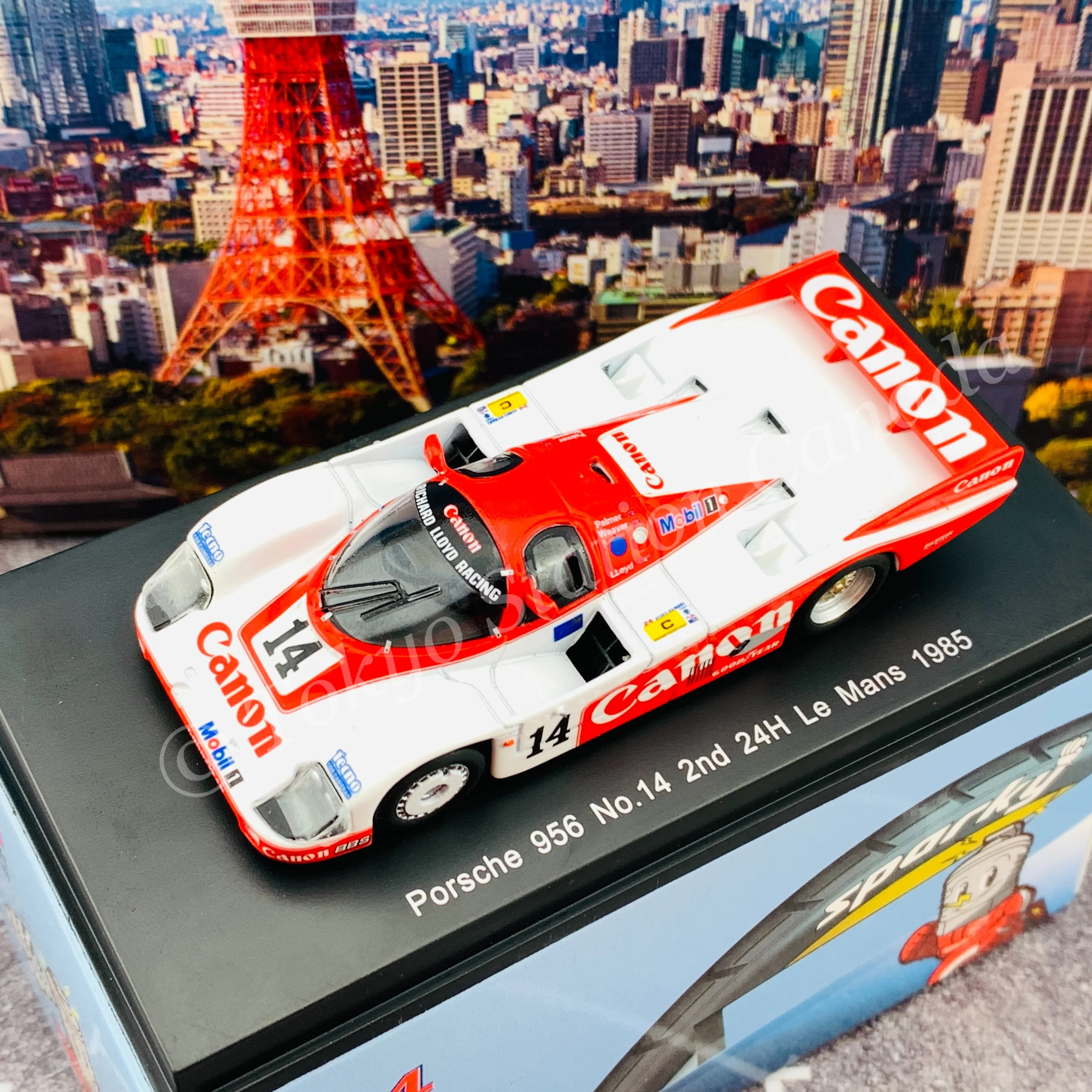 Sparky 1/64 Porsche 956 No.14 2nd 24H Le Mans 1985 J. Palmer - J. Weaver - R. Lloyd Y181 - Image 3