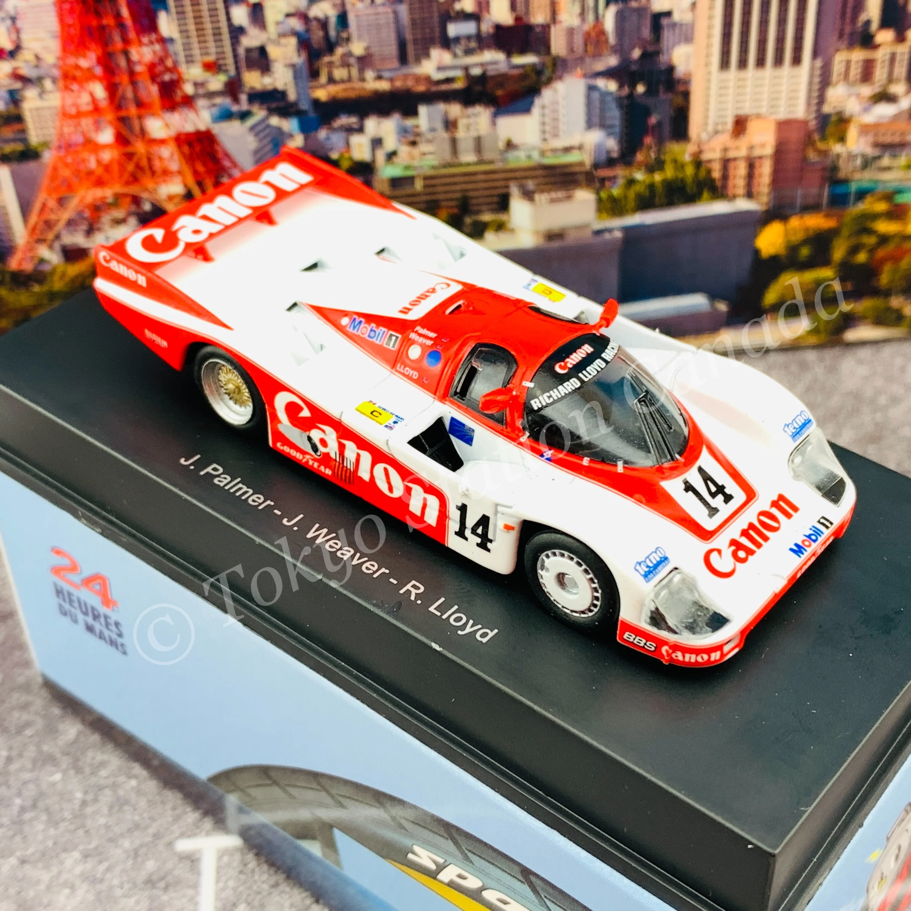 Sparky 1/64 Porsche 956 No.14 2nd 24H Le Mans 1985 J. Palmer - J. Weaver - R. Lloyd Y181 - Image 4