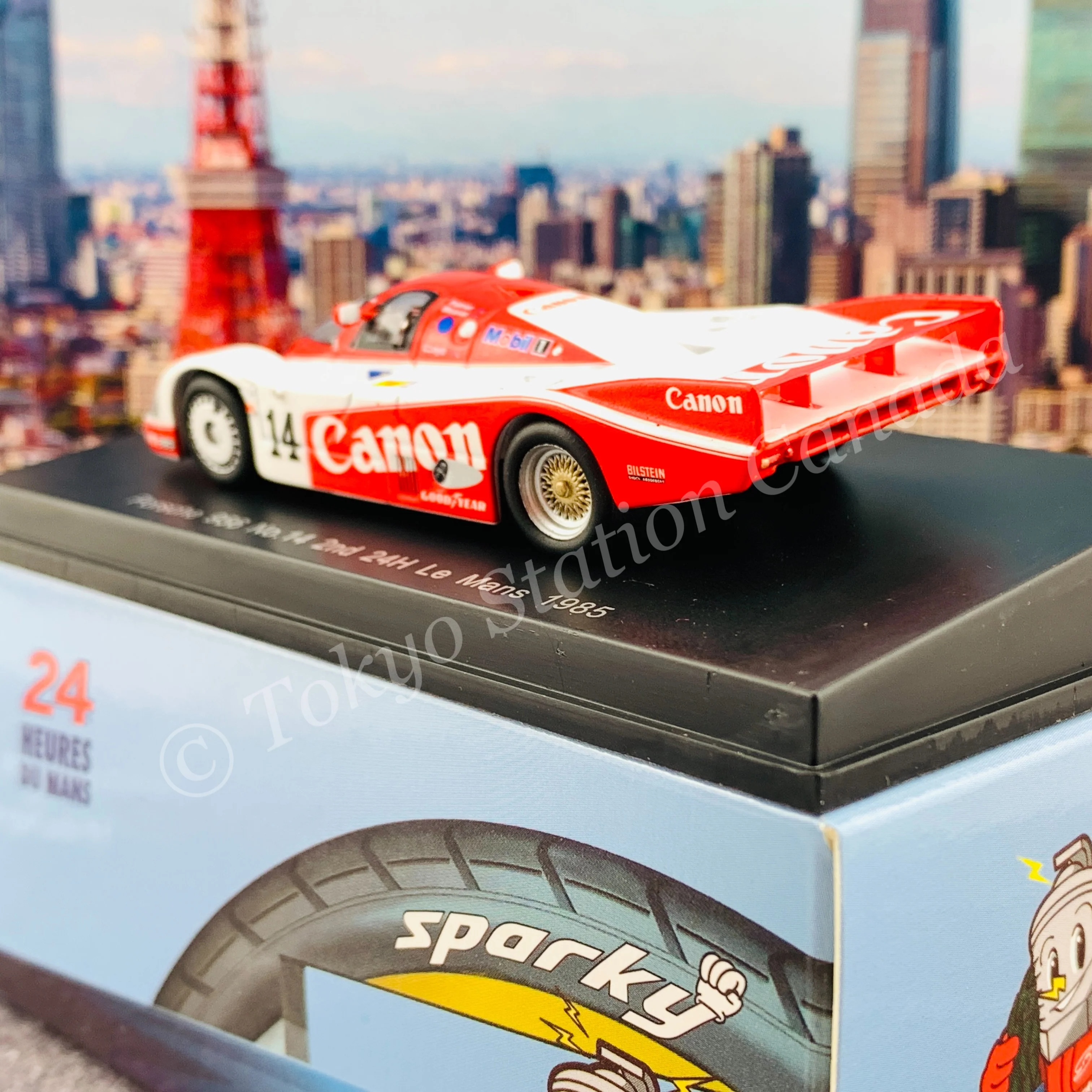 Sparky 1/64 Porsche 956 No.14 2nd 24H Le Mans 1985 J. Palmer - J. Weaver - R. Lloyd Y181 - Image 5