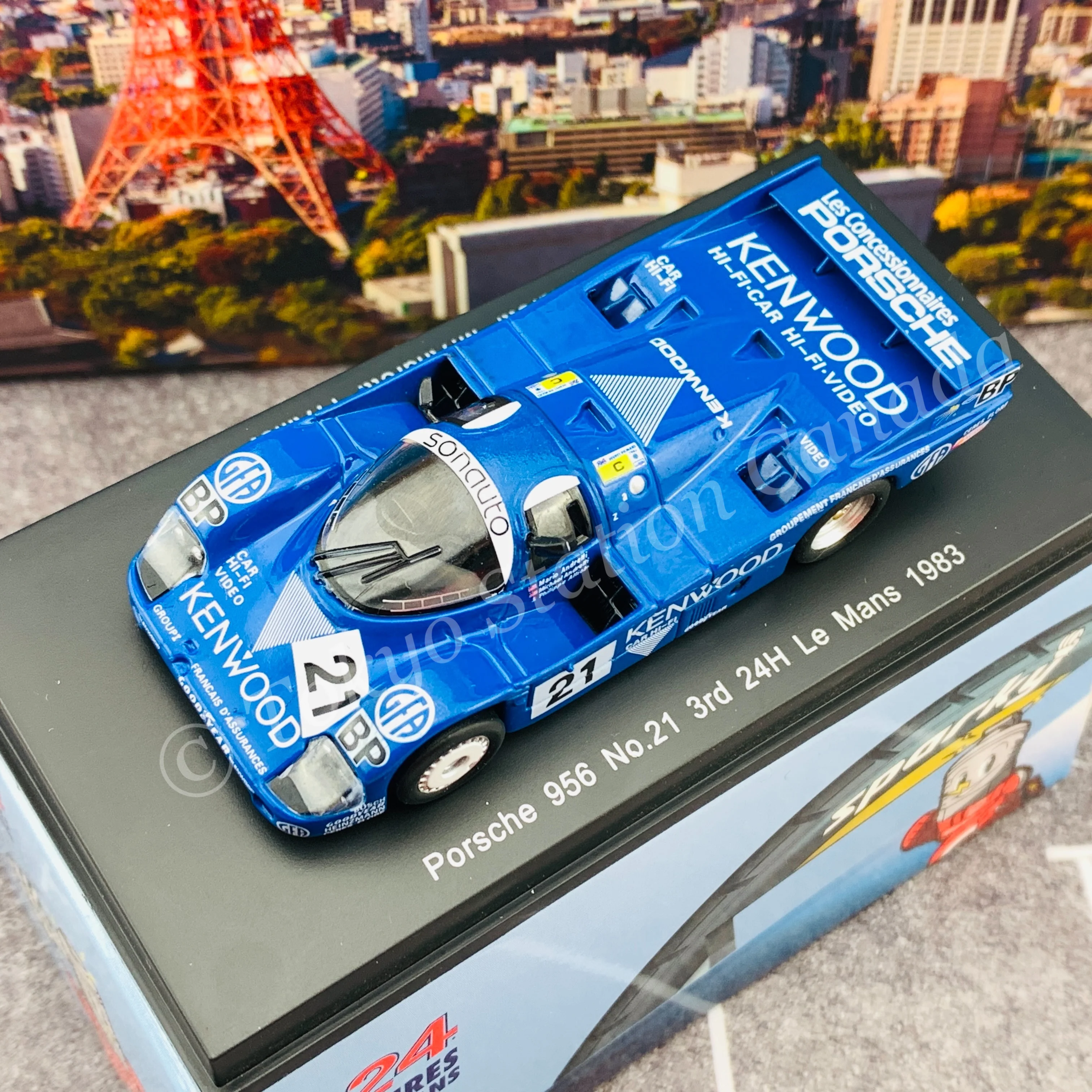 Sparky 1/64 Porsche 956 No.21 3rd 24H Le Mans 1983 M. Andretti - M. Andretti - P. Alliot Y177 - Image 3