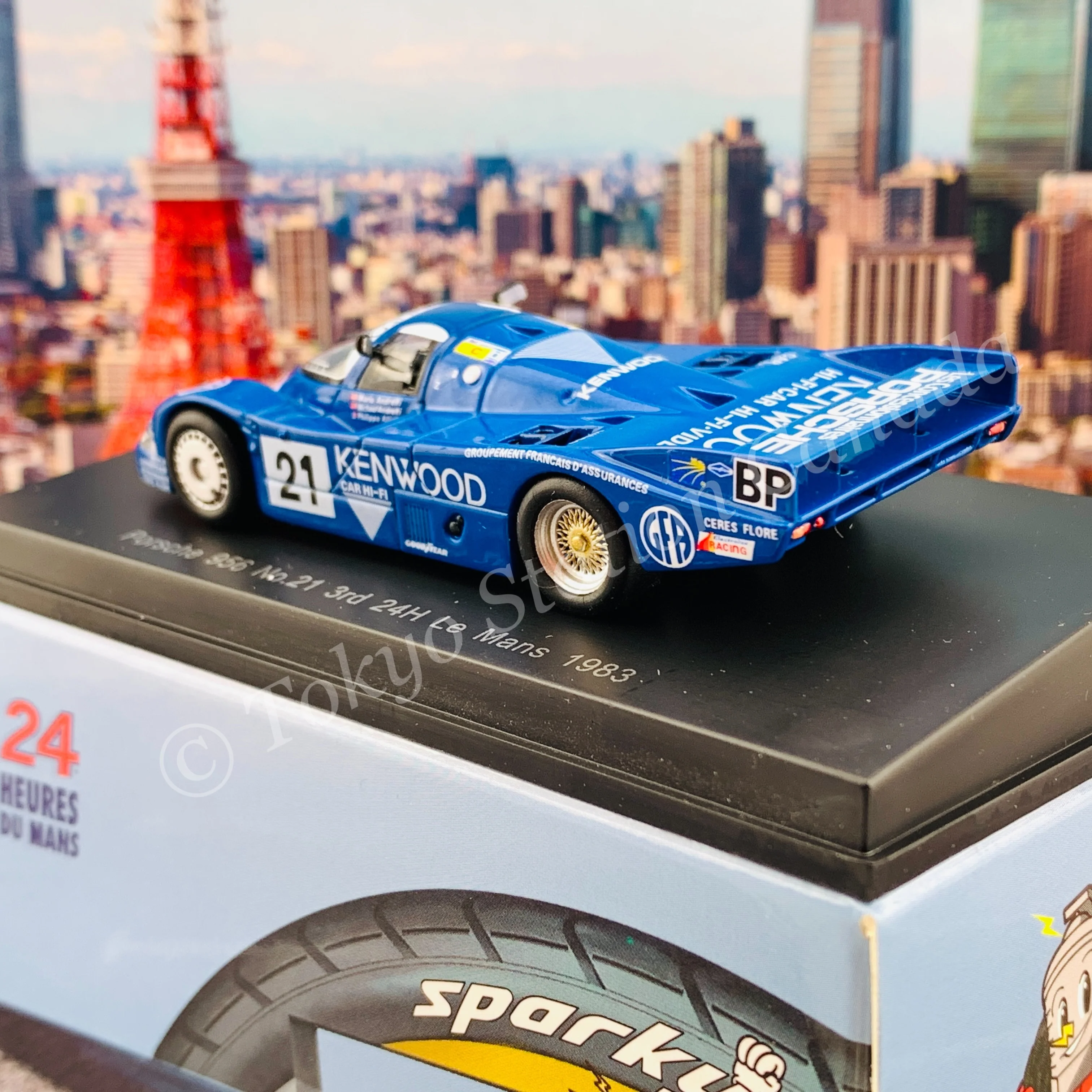 Sparky 1/64 Porsche 956 No.21 3rd 24H Le Mans 1983 M. Andretti - M. Andretti - P. Alliot Y177 - Image 5