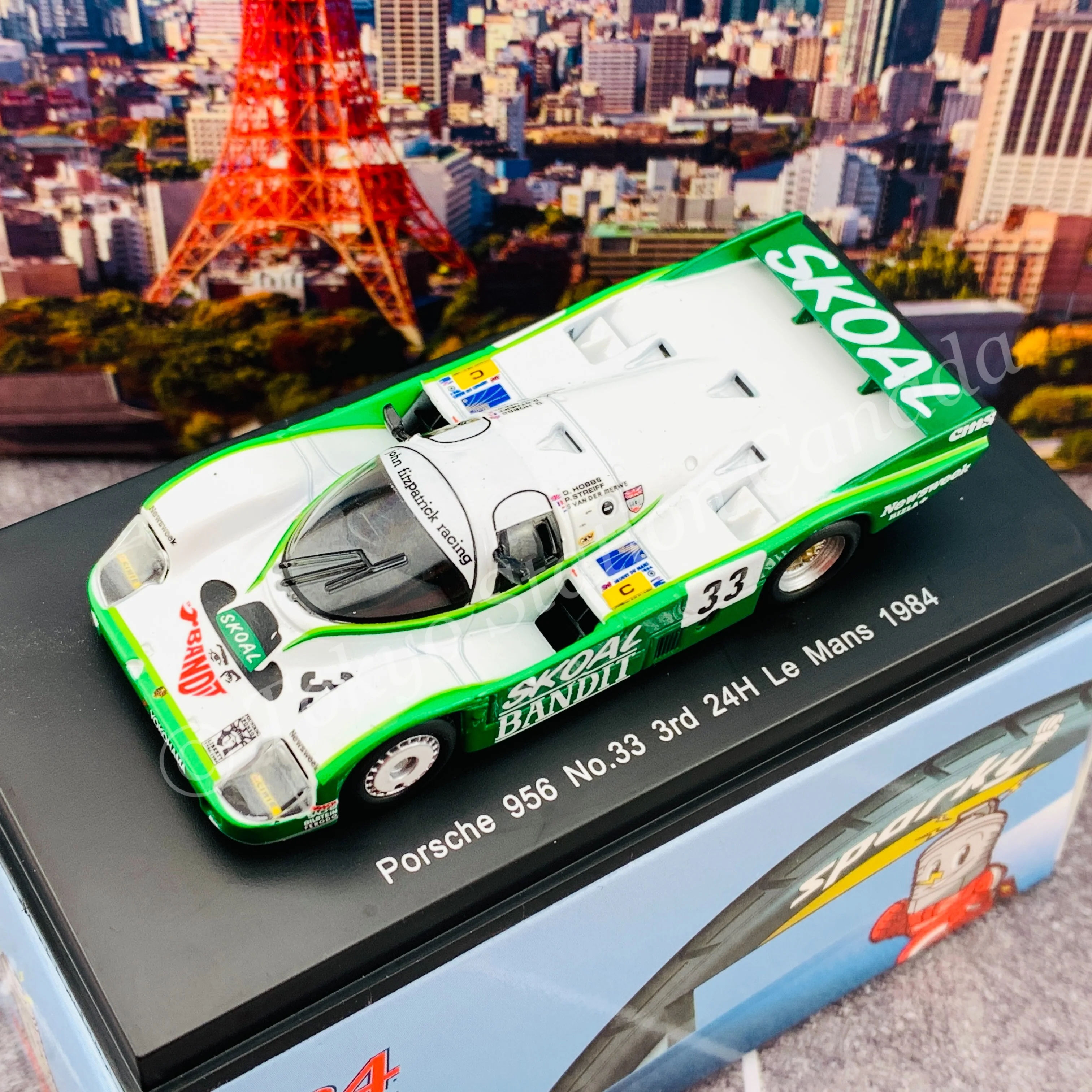 Sparky 1/64 Porsche 956 No.33 3rd 24H Le Mans 1984 D. Hobbs - P. Streiff - S. van der Merwe Y178 - Image 3