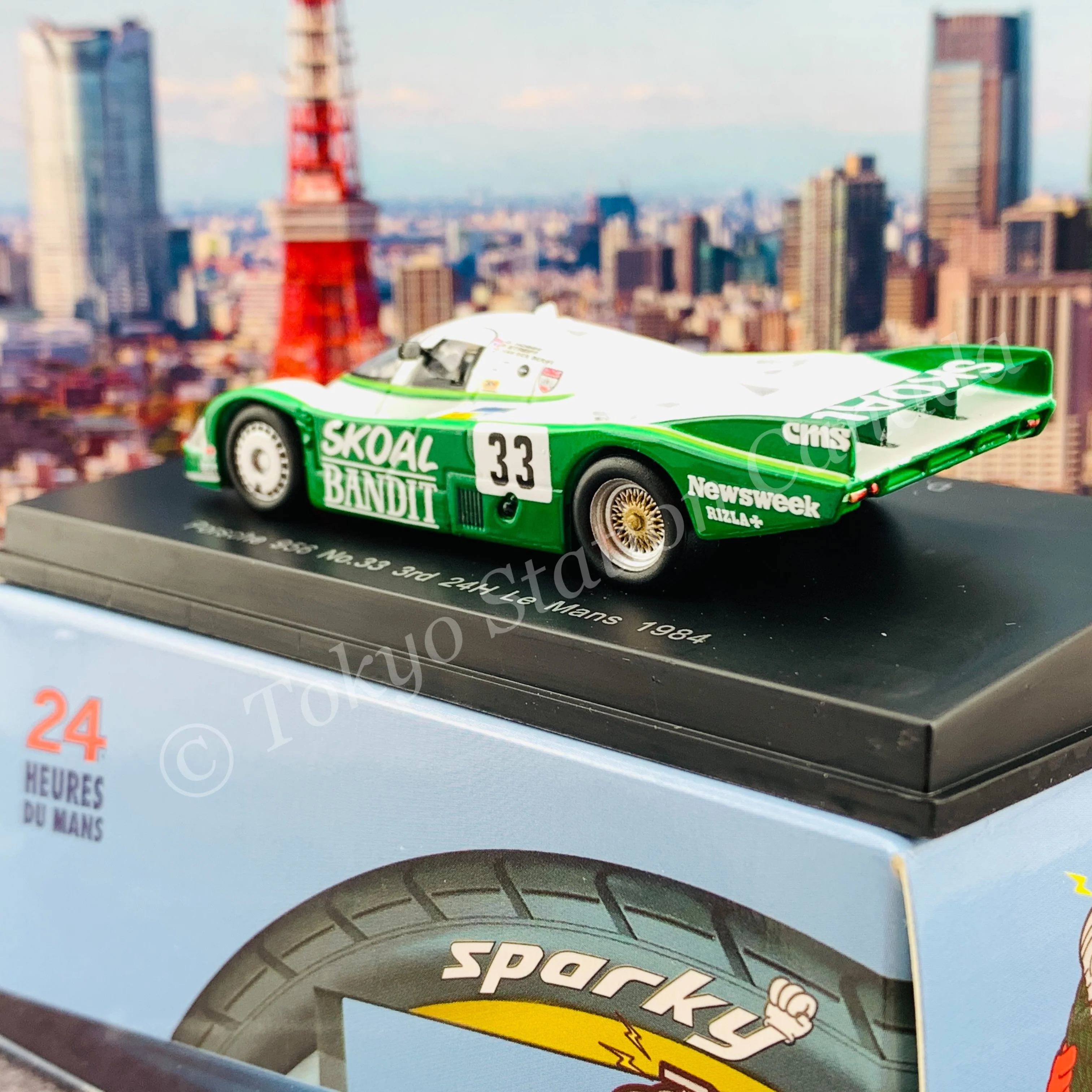 Sparky 1/64 Porsche 956 No.33 3rd 24H Le Mans 1984 D. Hobbs - P. Streiff - S. van der Merwe Y178 - Image 4