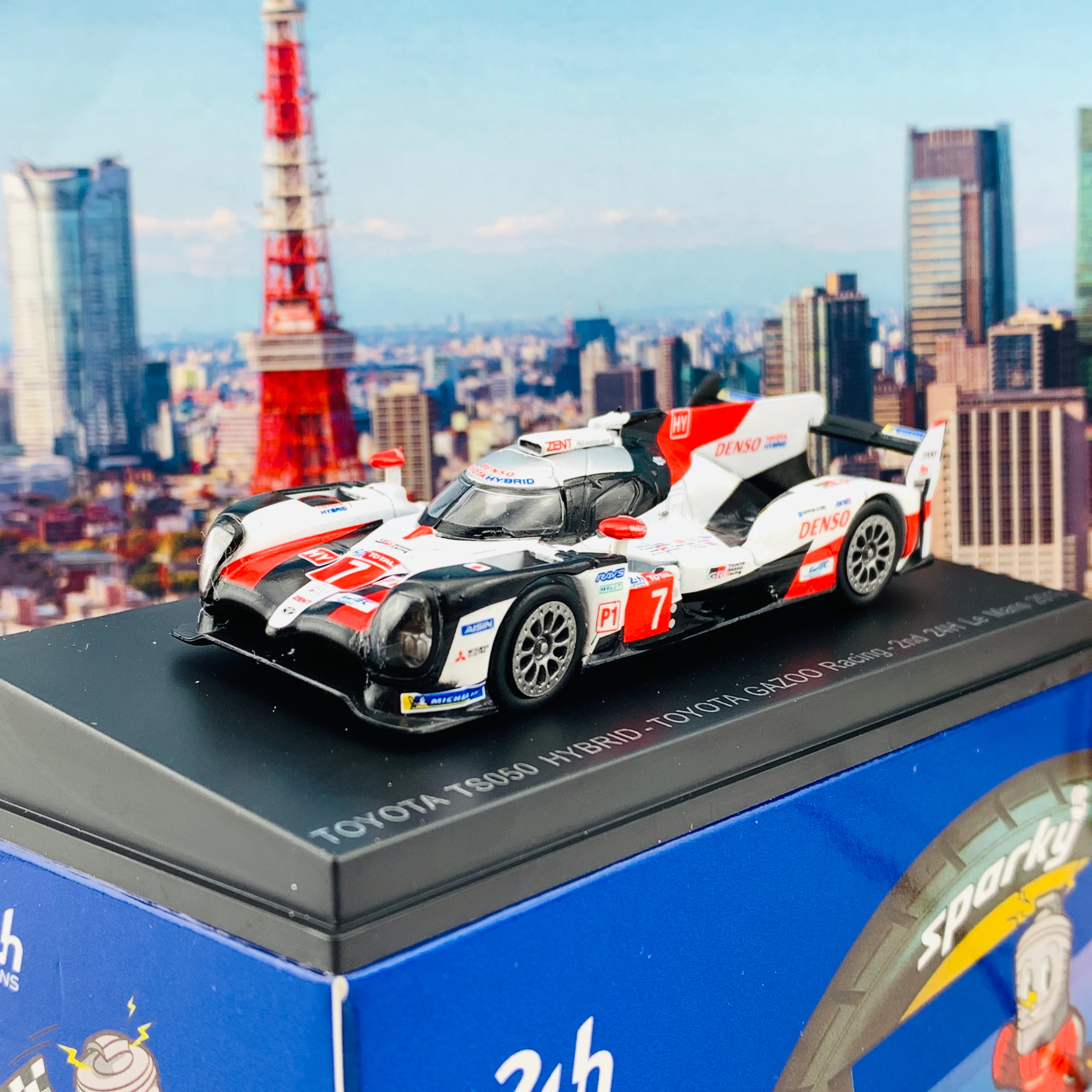 Sparky 1/64 TOYOTA TS050 HYBRID No.7 TOYOTA GAZOO Racing 2nd 24H Le Mans 2019  M. Conway - K. Kobayashi - J. M. López Y138 - Image 2